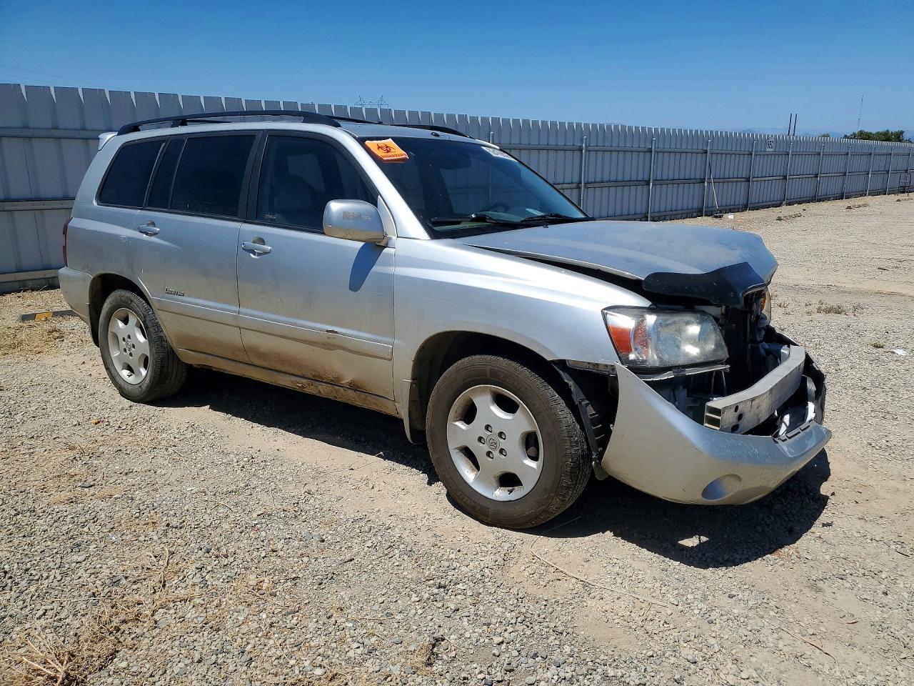 2007 Toyota Highlander Limited Silver vin: JTEDP21A070145819