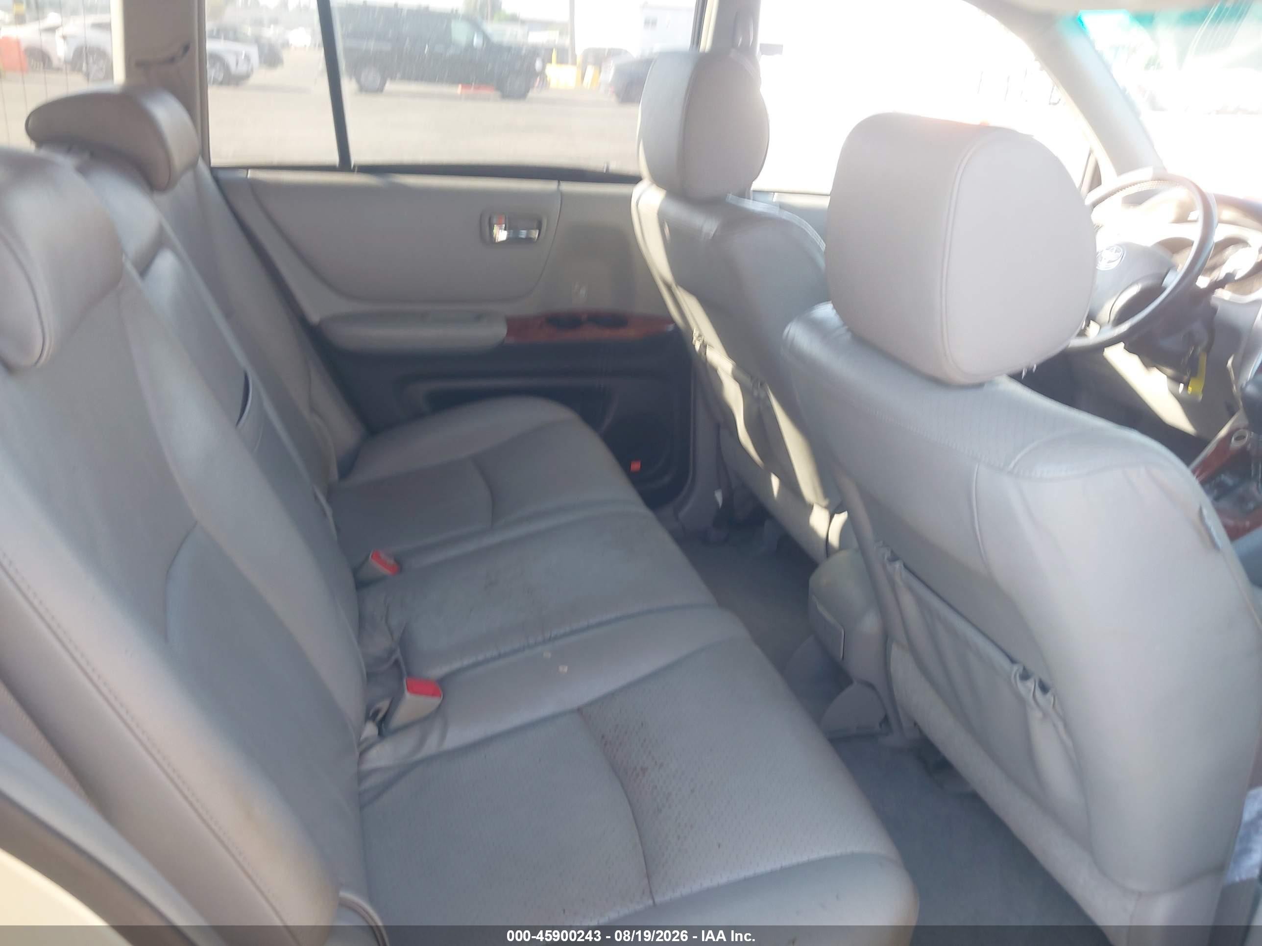 2007 Toyota Highlander Limited W/3rd Row Серебряный vin: JTEDP21A070148400