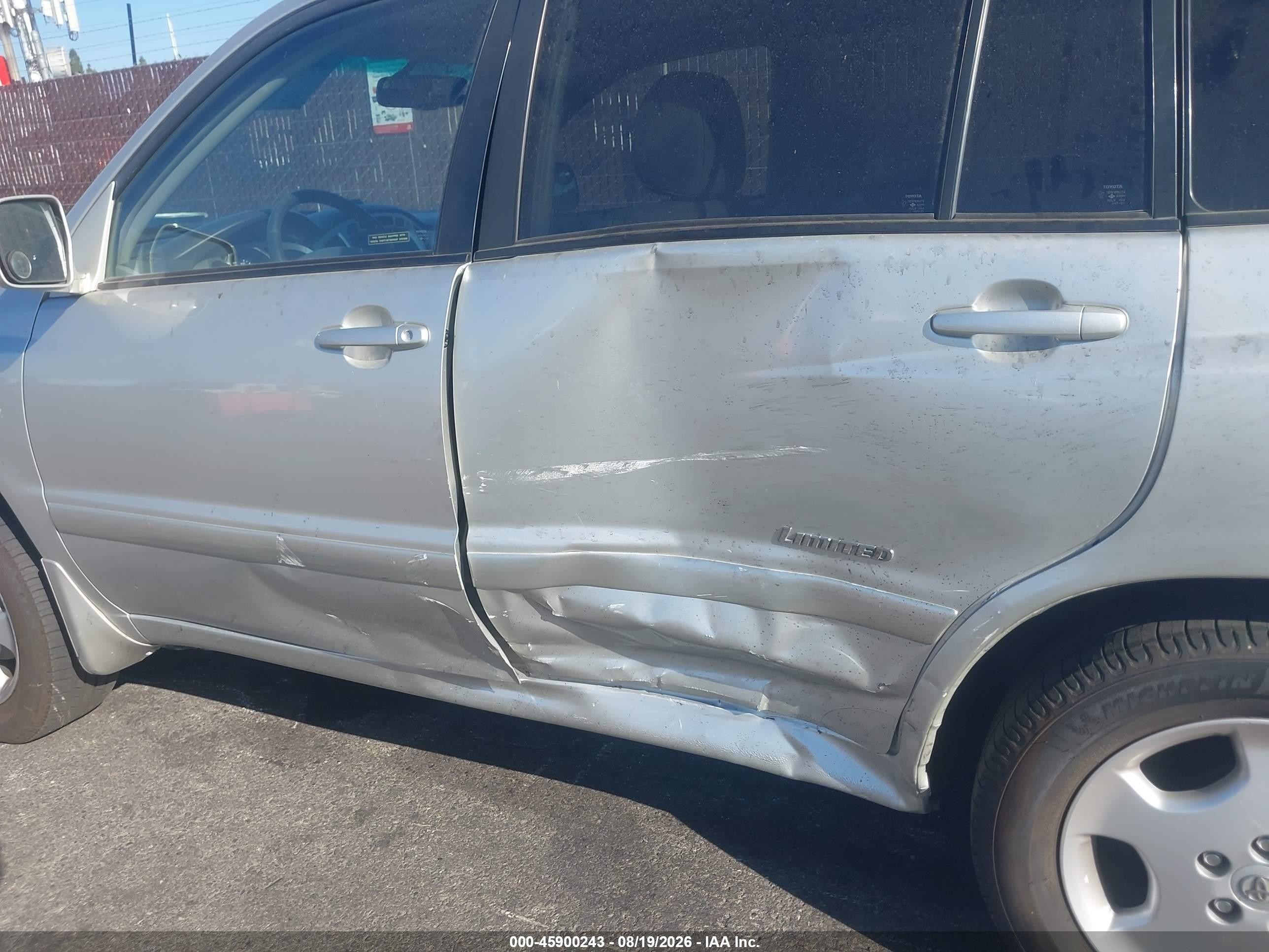 2007 Toyota Highlander Limited W/3rd Row Серебряный vin: JTEDP21A070148400