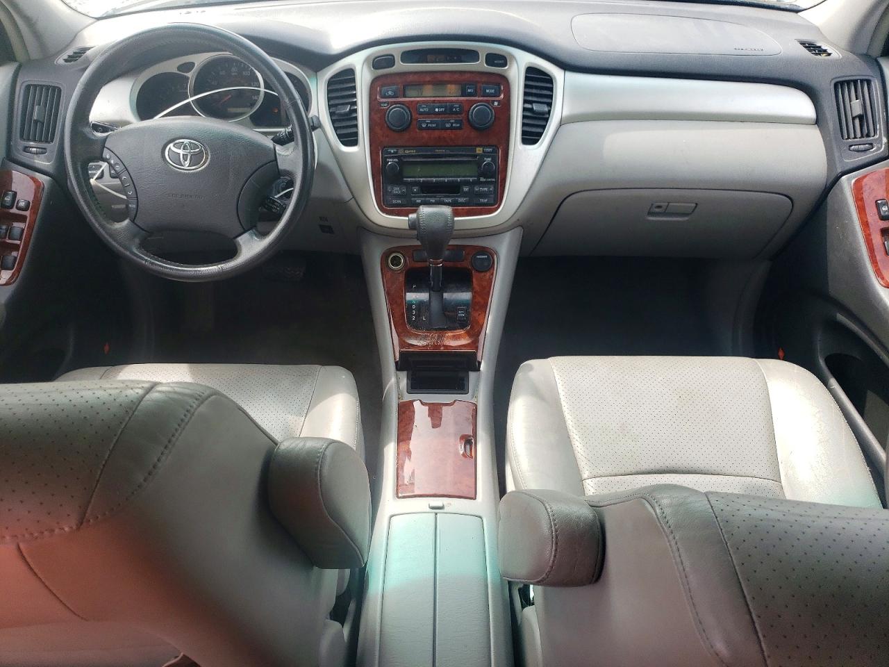 2004 Toyota Highlander Limited Silver vin: JTEDP21A140016516