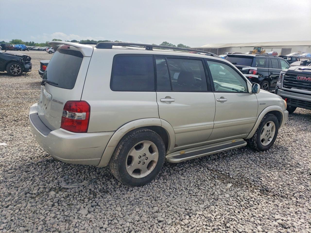 2004 Toyota Highlander Limited Silver vin: JTEDP21A140016516