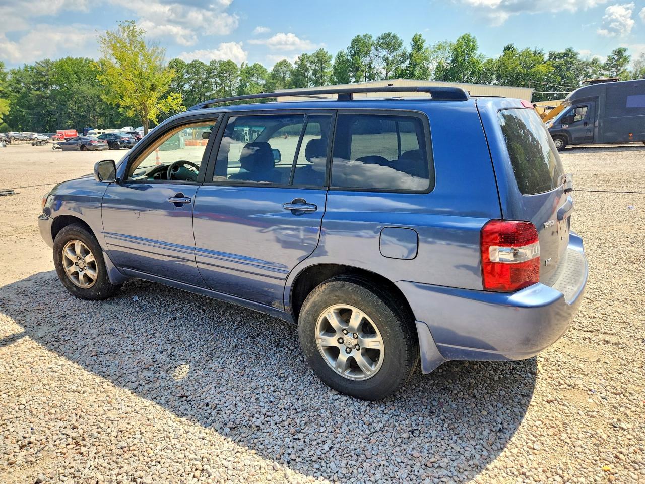 2004 Toyota Highlander Base Blue vin: JTEDP21A140024373