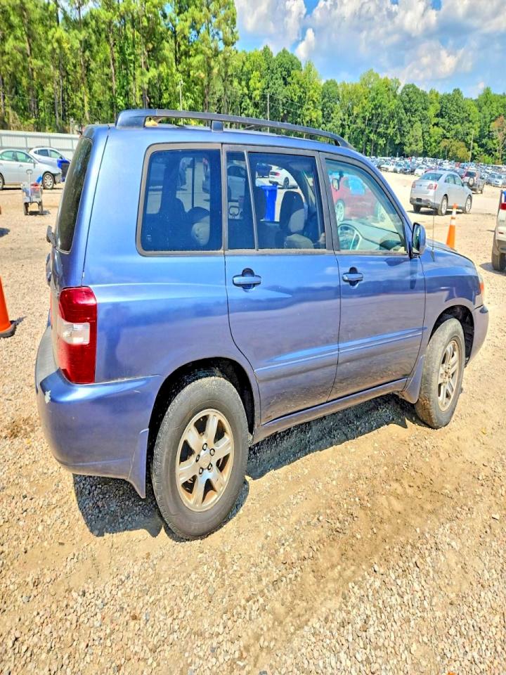 2004 Toyota Highlander Base Blue vin: JTEDP21A140024373