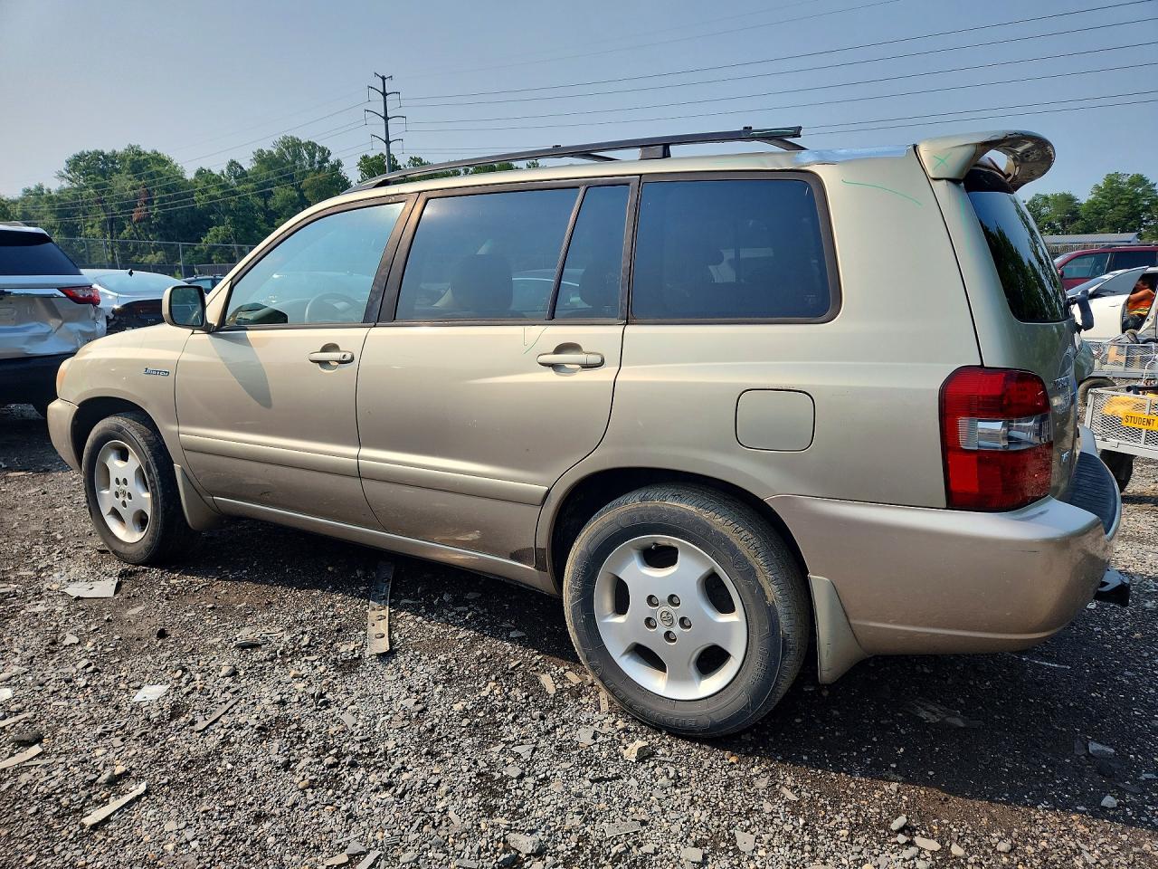 2004 Toyota Highlander Limited Gold vin: JTEDP21A140031078