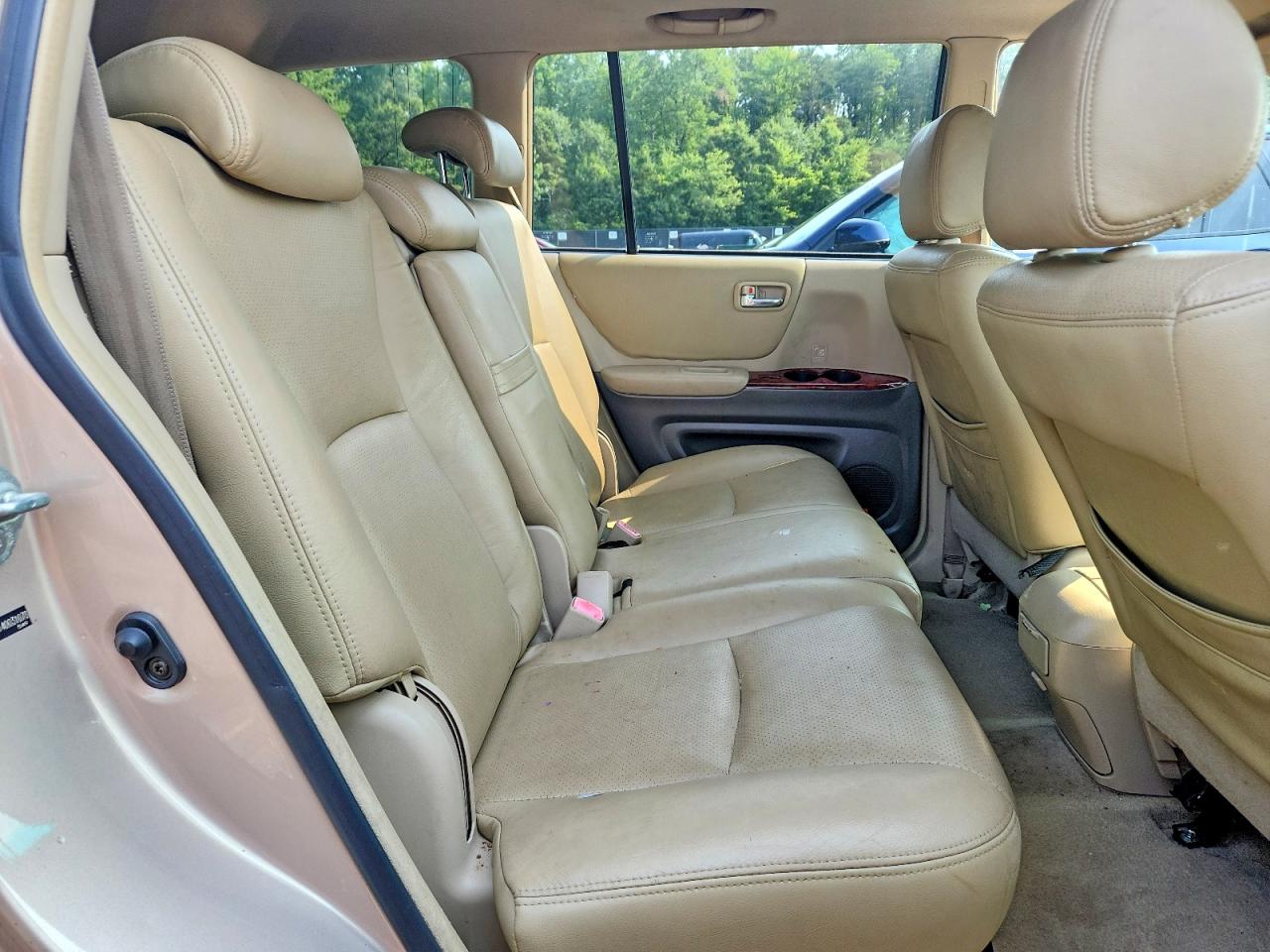2004 Toyota Highlander Limited Gold vin: JTEDP21A140031078