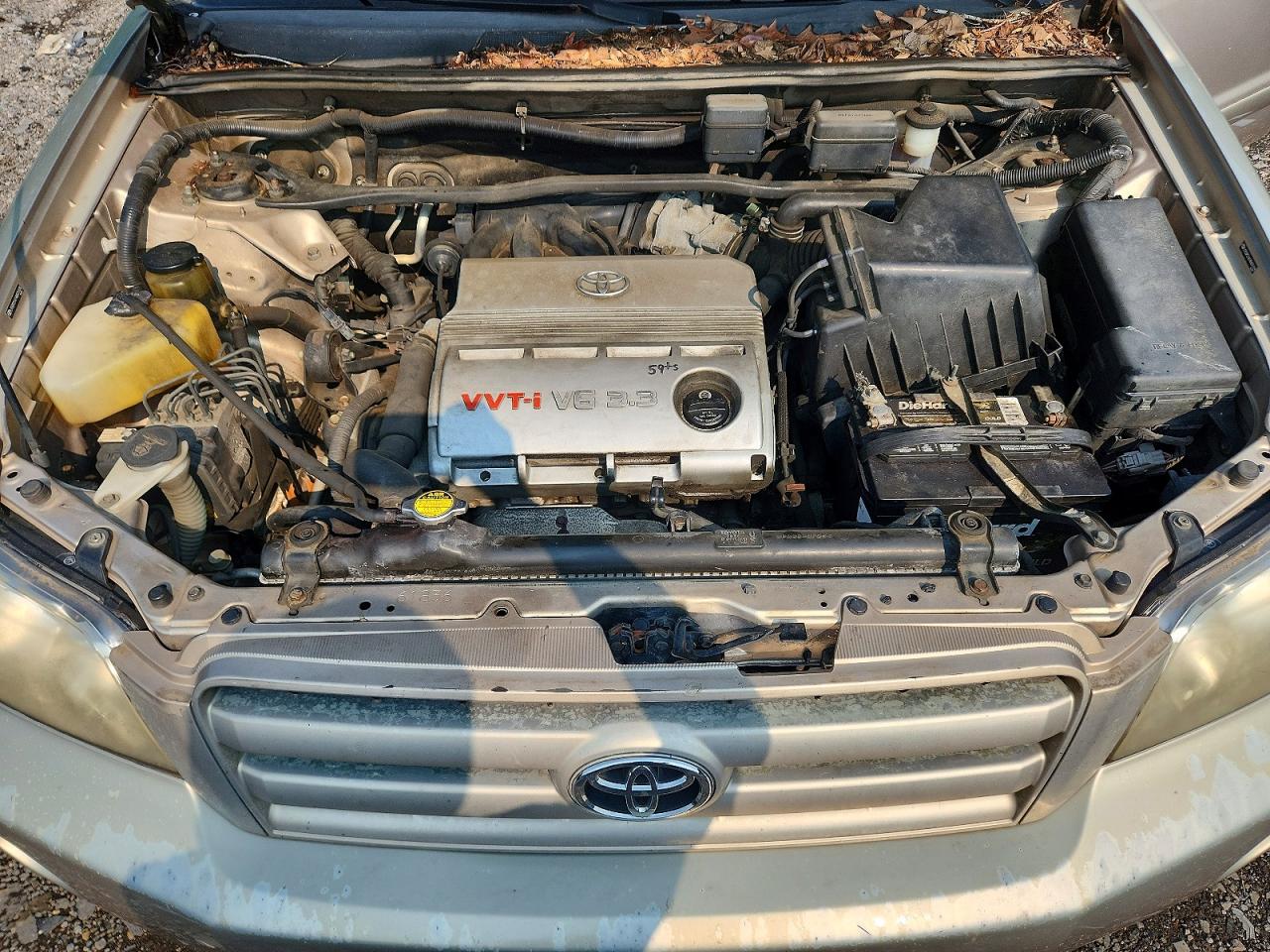 2004 Toyota Highlander Limited Gold vin: JTEDP21A140031078