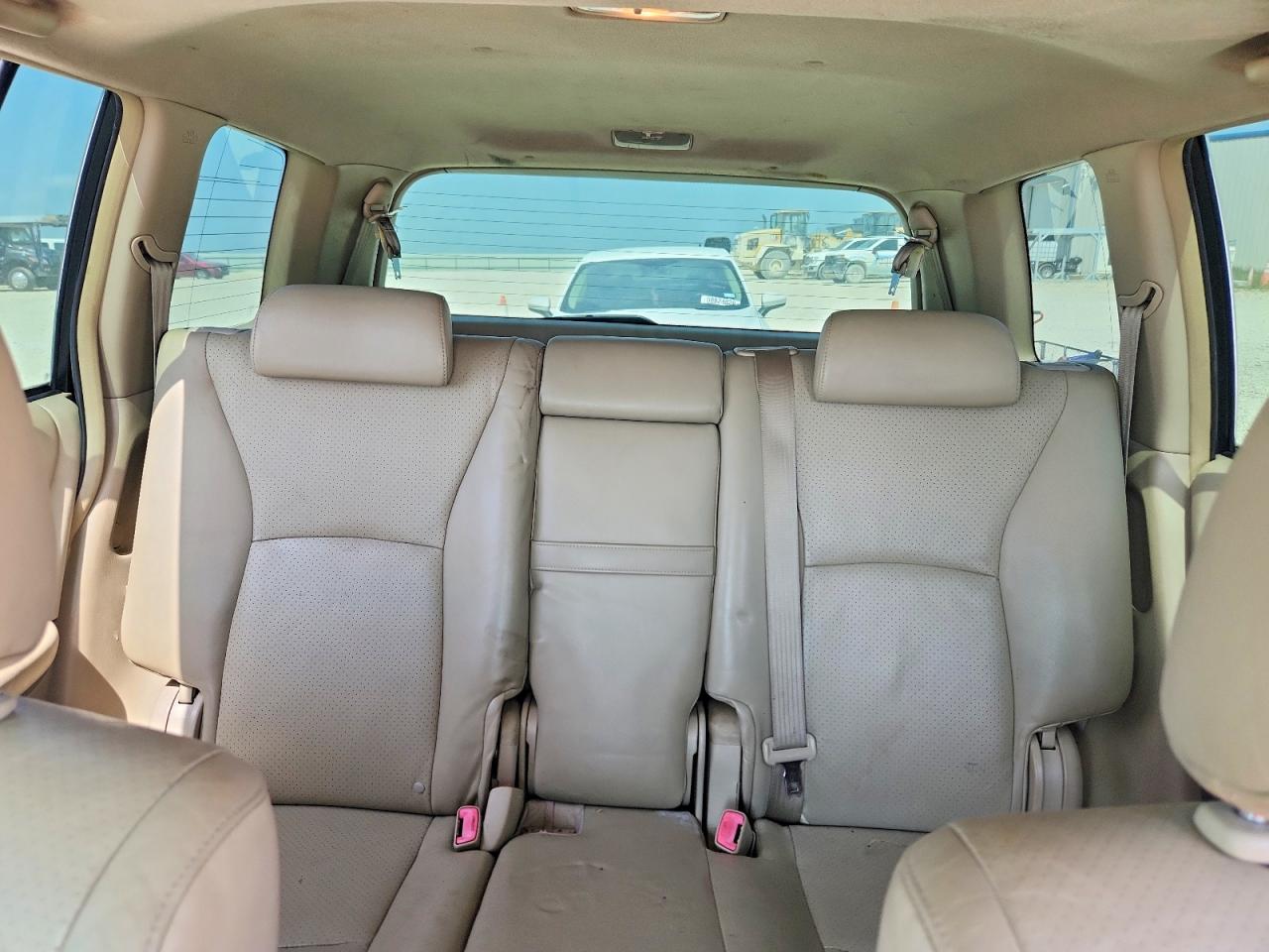 2005 Toyota Highlander Limited Black vin: JTEDP21A150062638