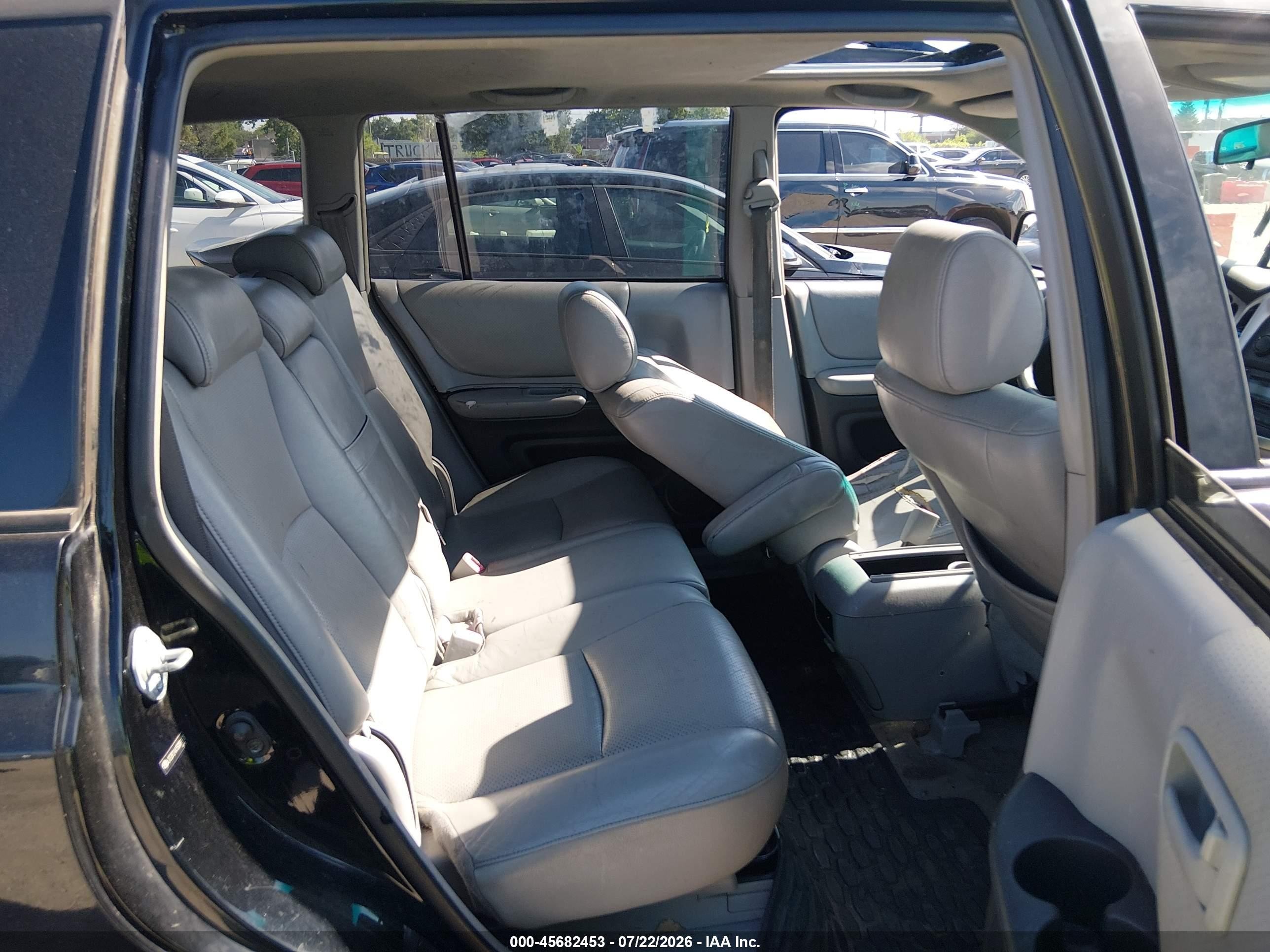 2005 Toyota Highlander V6 Черный vin: JTEDP21A150081173