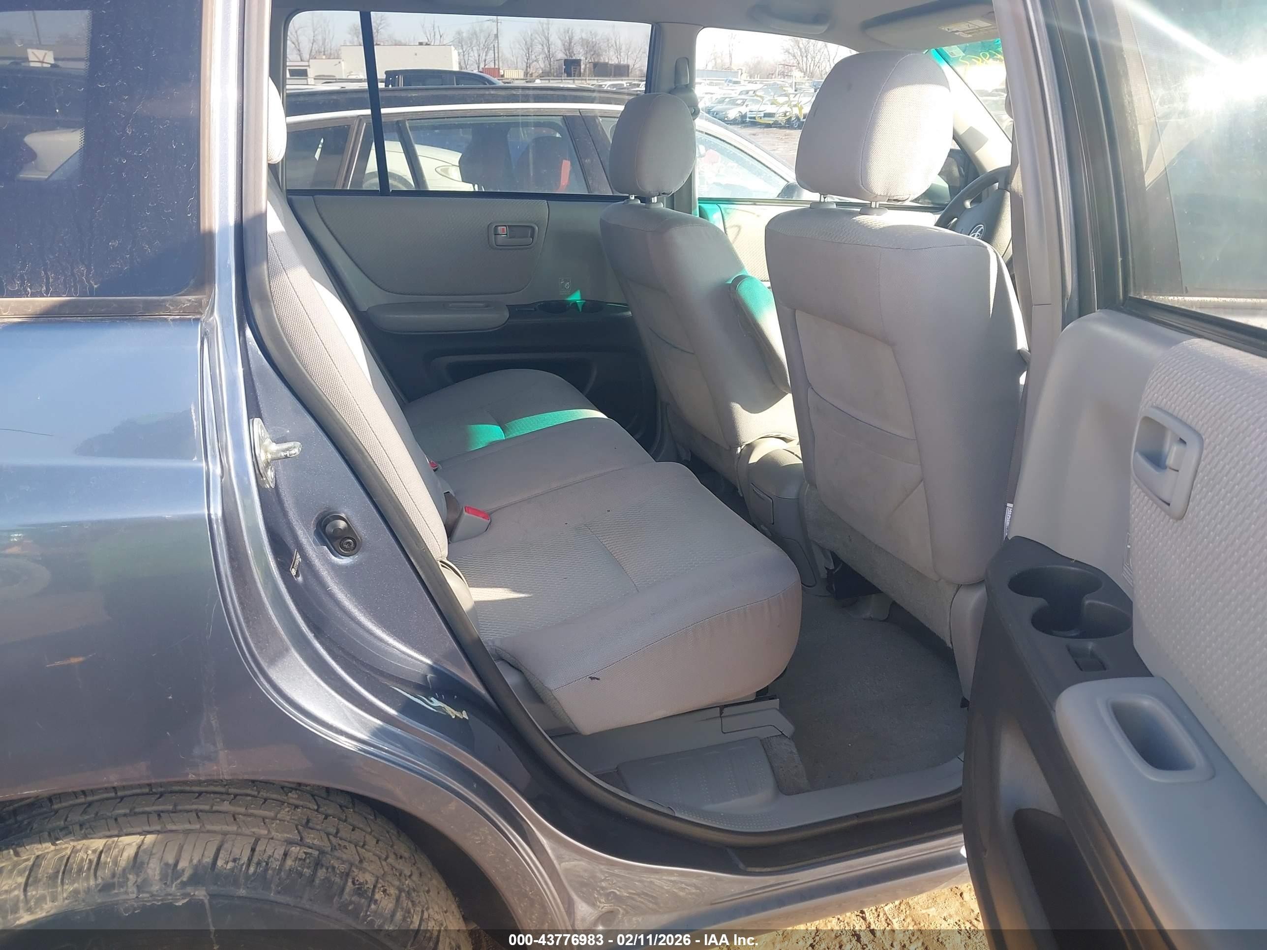 2006 Toyota Highlander V6 Blue vin: JTEDP21A160105442