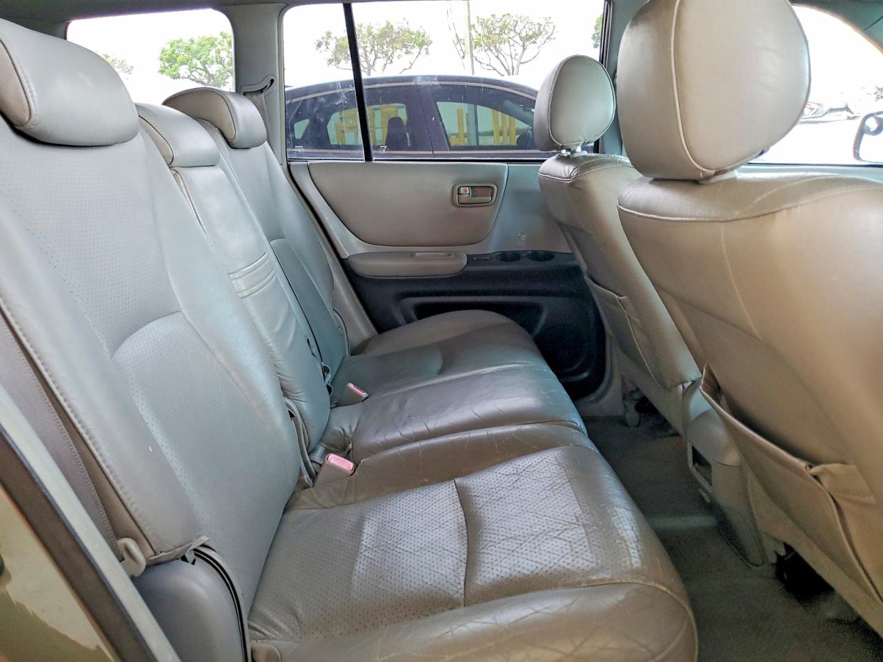 2004 Toyota Highlander Base Green vin: JTEDP21A240028836