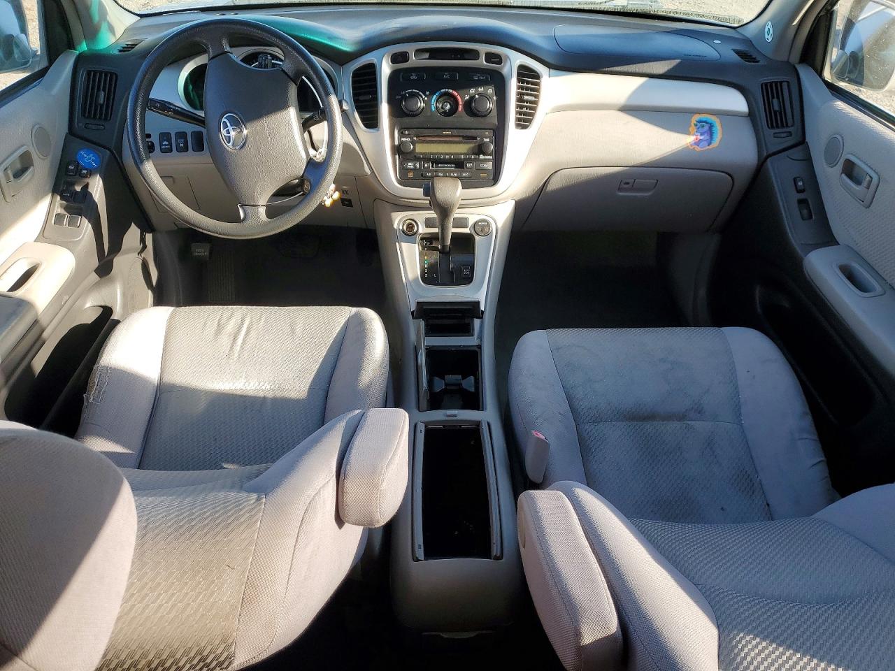 2004 Toyota Highlander Base Gray vin: JTEDP21A240031056