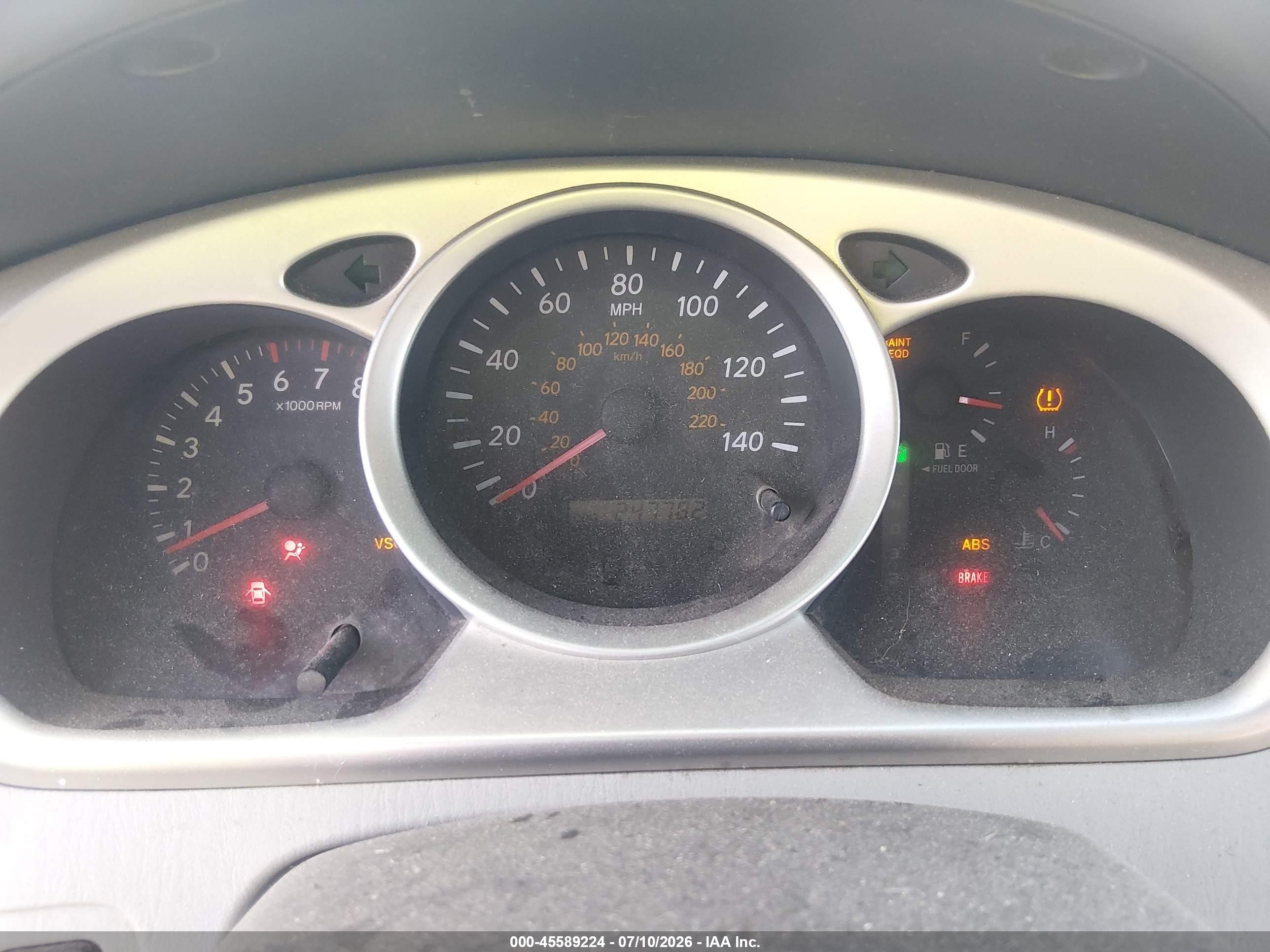 2004 Toyota Highlander V6 Blue vin: JTEDP21A240036886