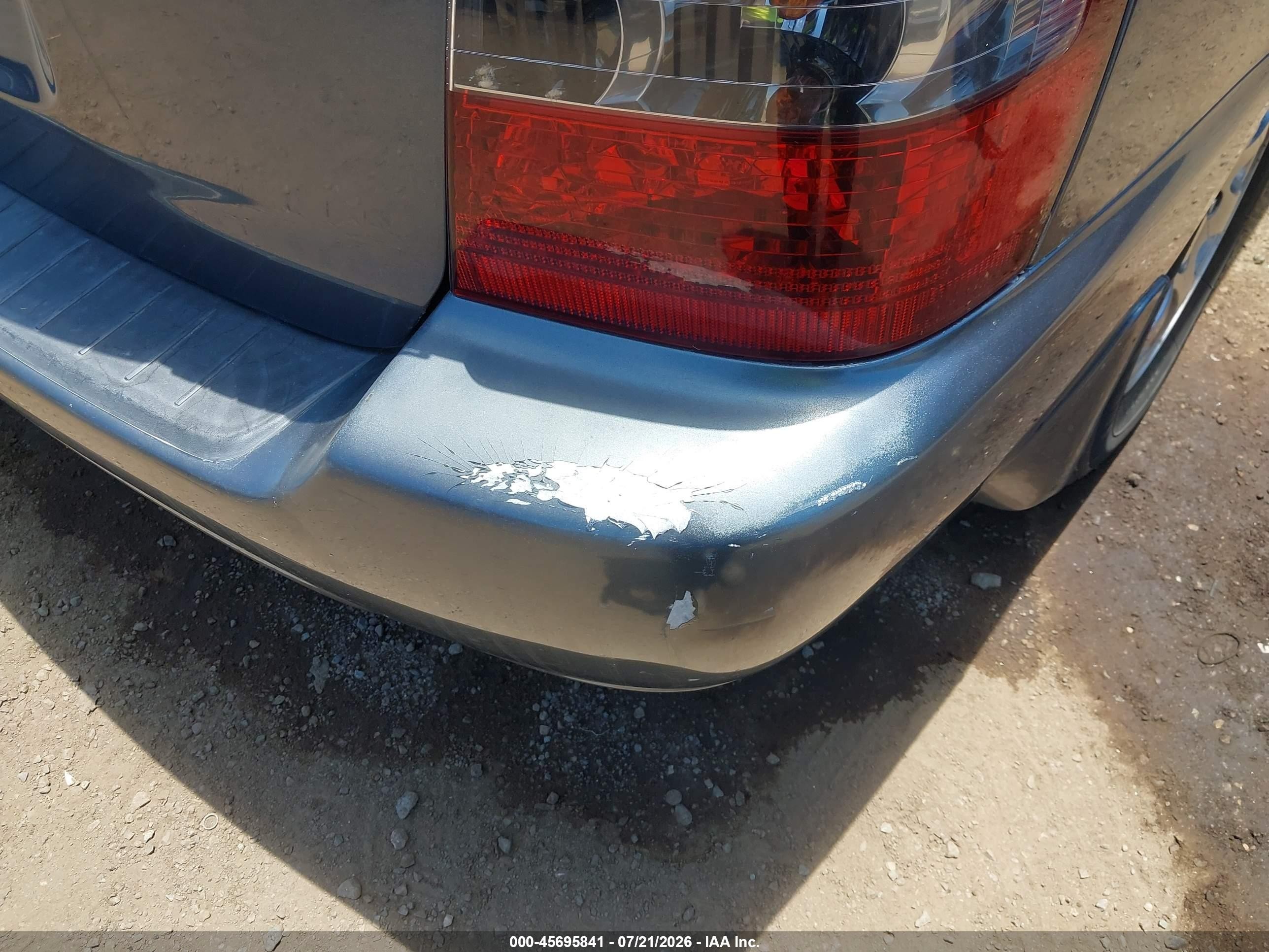 2004 Toyota Highlander V6 Blue vin: JTEDP21A240039805