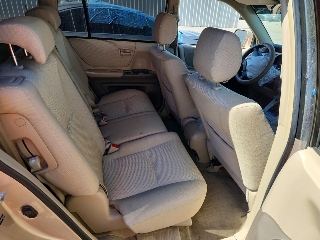 2005 Toyota Highlander Limited Tan vin: JTEDP21A250053947