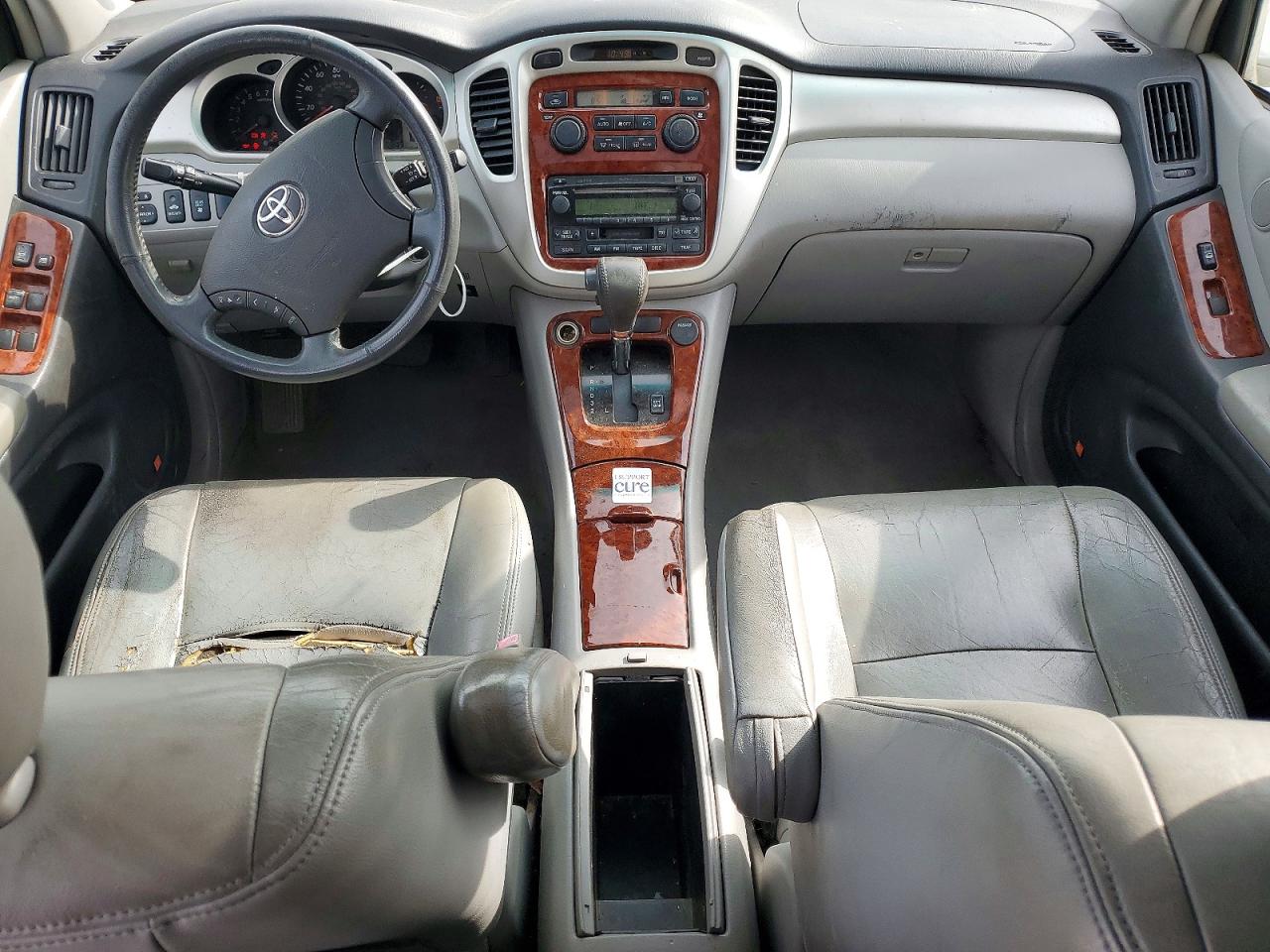 2005 Toyota Highlander Limited Серебряный vin: JTEDP21A250054693