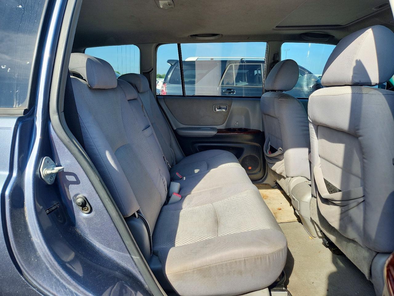2005 Toyota Highlander Limited Gray vin: JTEDP21A250075916