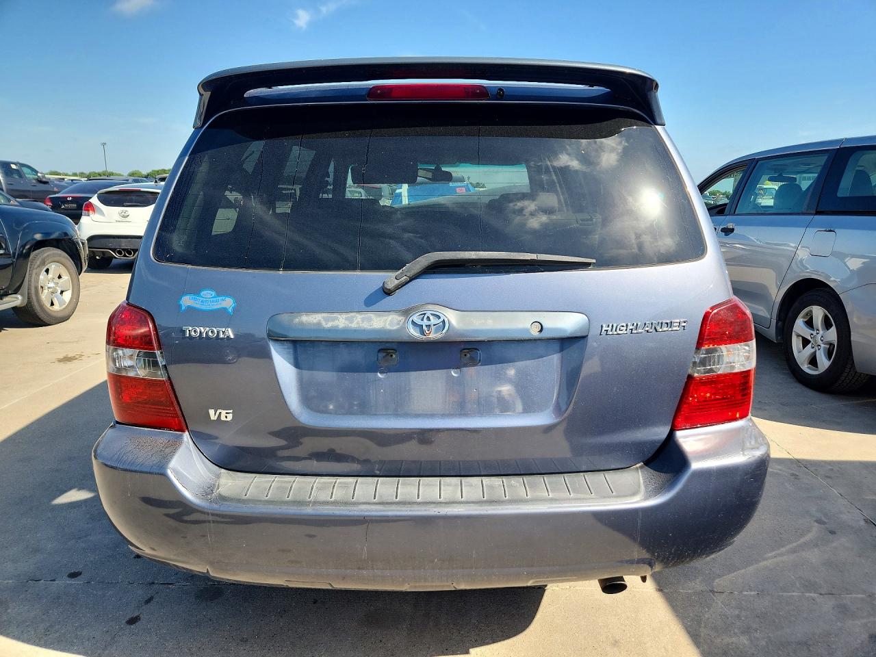 2005 Toyota Highlander Limited Gray vin: JTEDP21A250075916