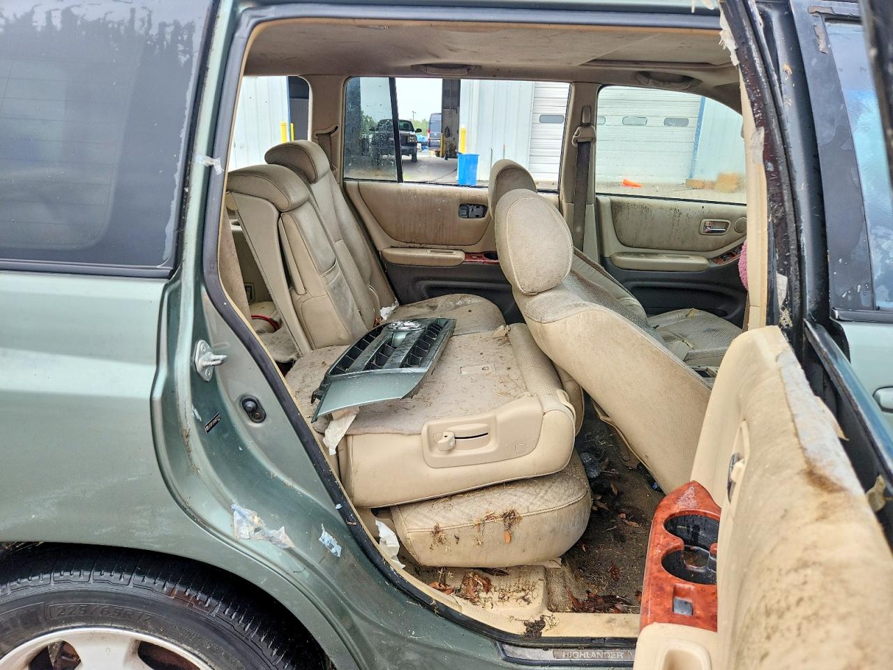 2006 Toyota Highlander Limited Зеленый vin: JTEDP21A260122170