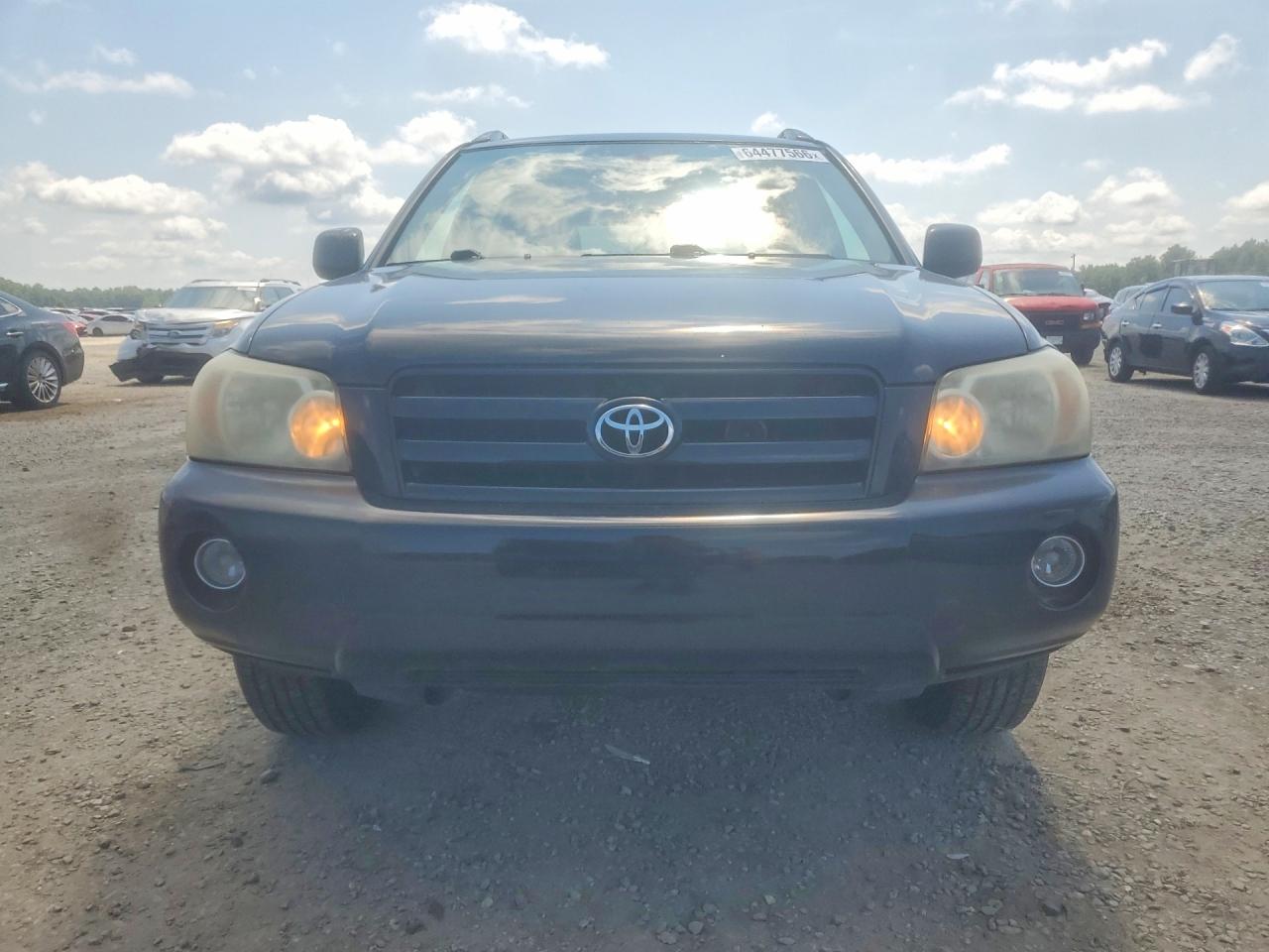 2007 Toyota Highlander Limited Черный vin: JTEDP21A270134966