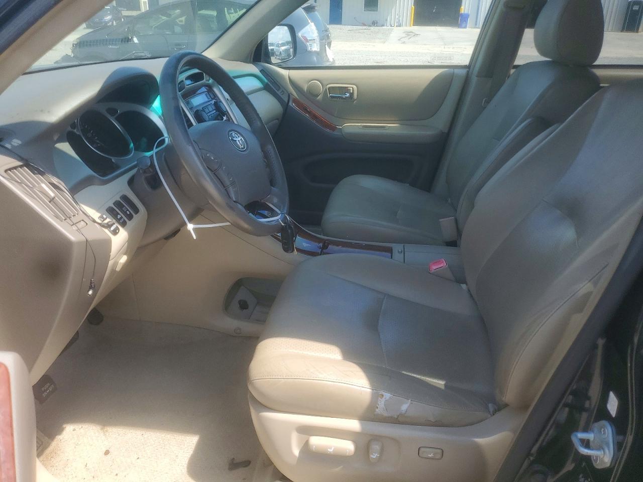 2007 Toyota Highlander Limited Черный vin: JTEDP21A270134966