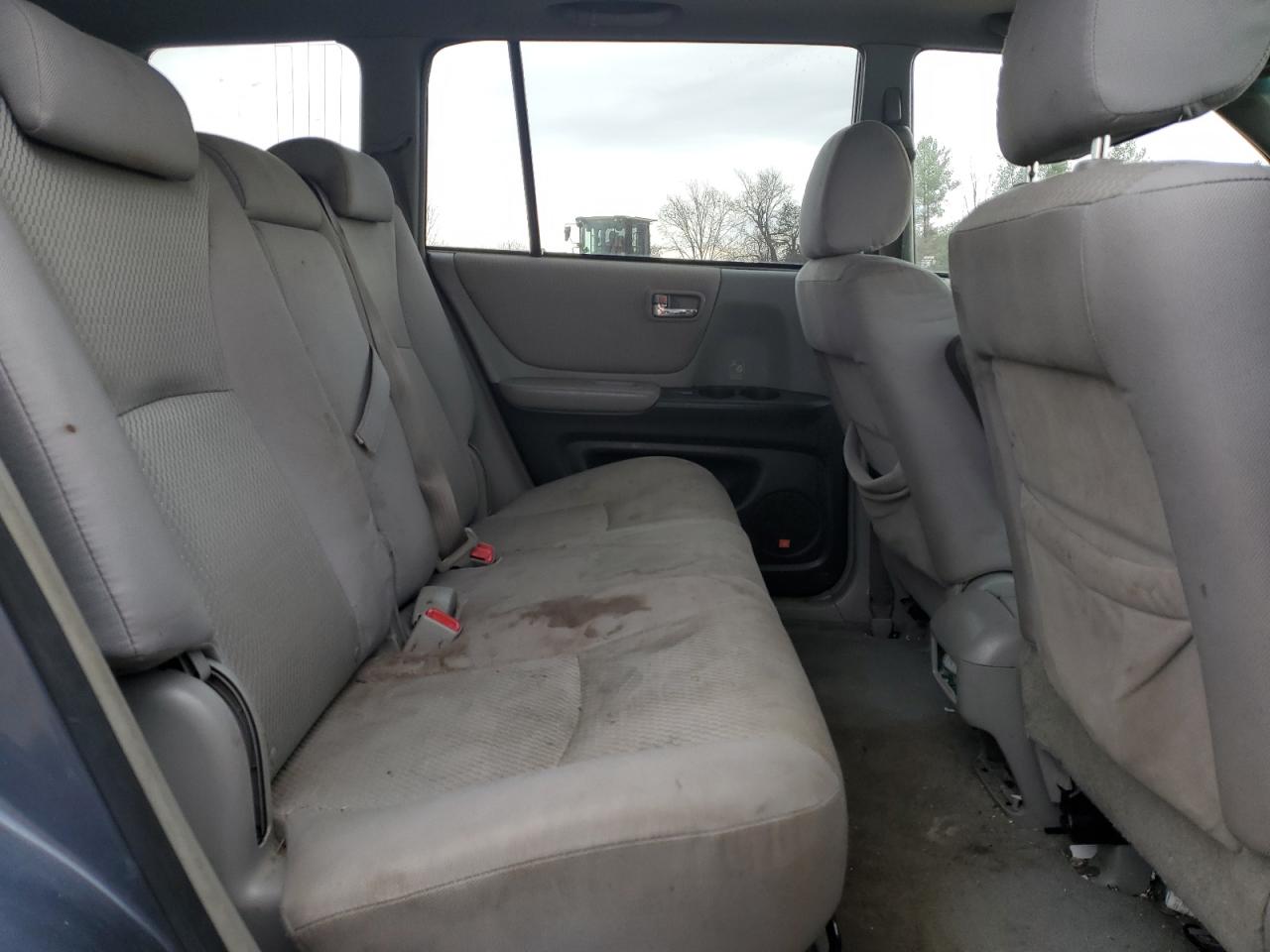2007 Toyota Highlander Sport Blue vin: JTEDP21A270147622