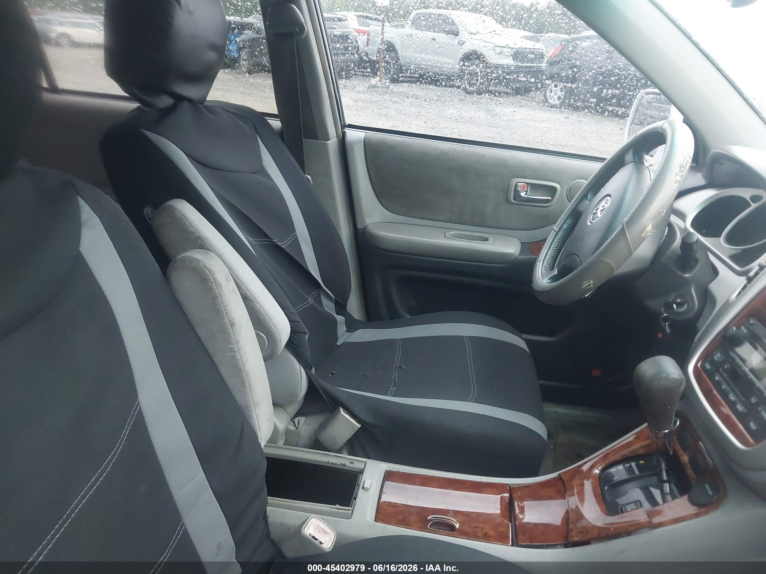 2004 Toyota Highlander Limited V6 Белый vin: JTEDP21A340001337