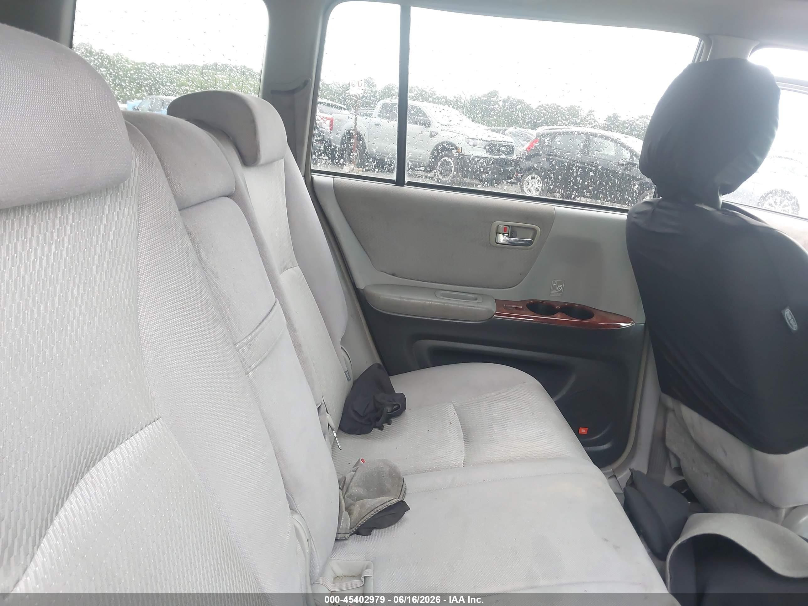 2004 Toyota Highlander Limited V6 Белый vin: JTEDP21A340001337