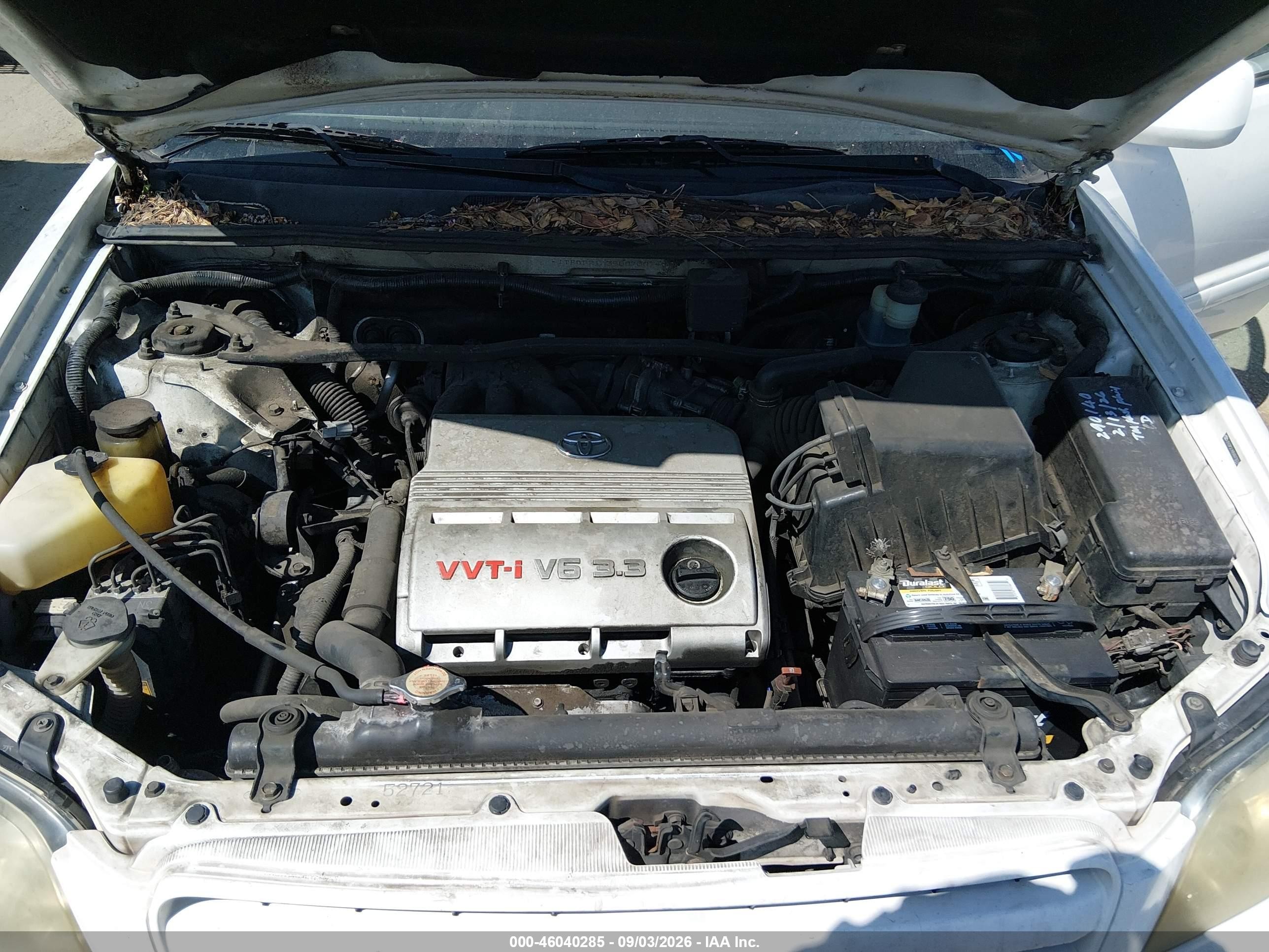 2005 Toyota Highlander V6 Белый vin: JTEDP21A350073074