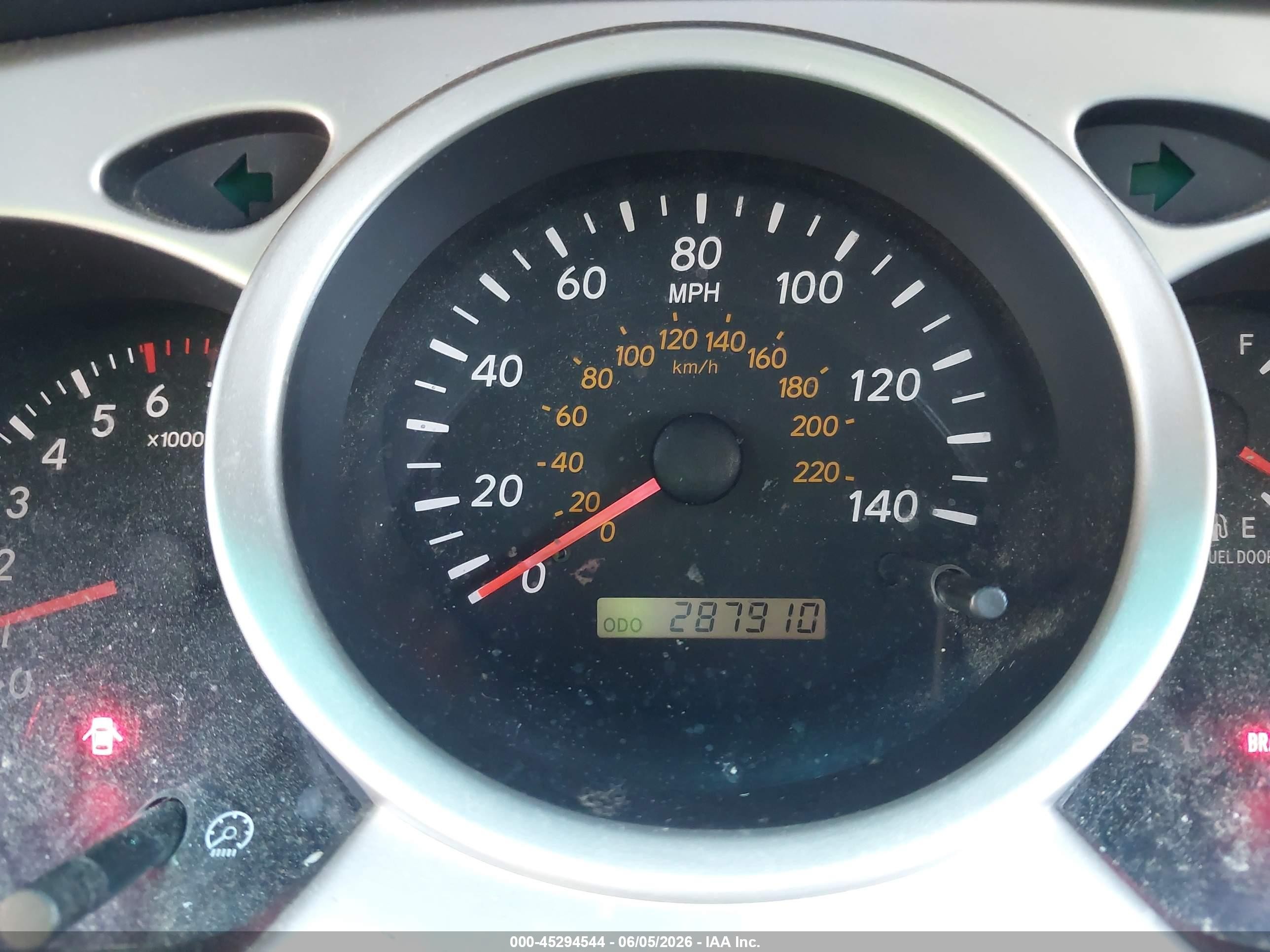 2005 Toyota Highlander V6 Green vin: JTEDP21A350082373