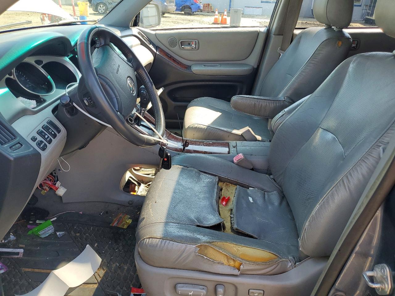 2006 Toyota Highlander Limited Blue vin: JTEDP21A360104860