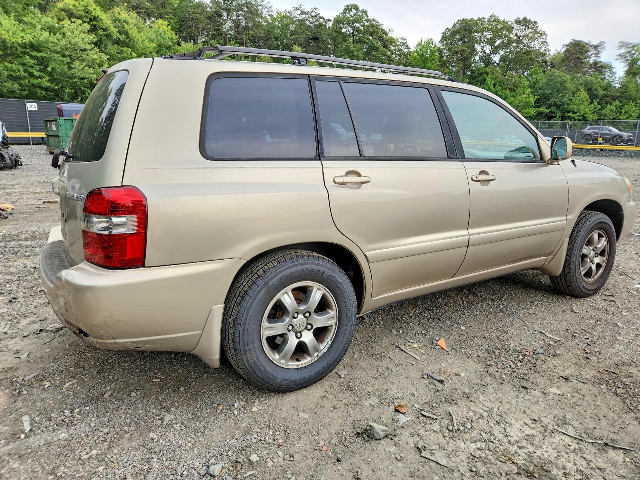 2006 Toyota Highlander Limited Gold vin: JTEDP21A360104986