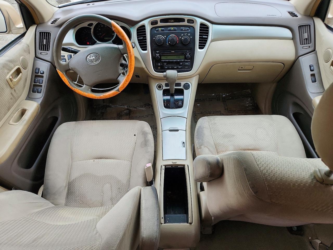 2006 Toyota Highlander Limited Gold vin: JTEDP21A360104986