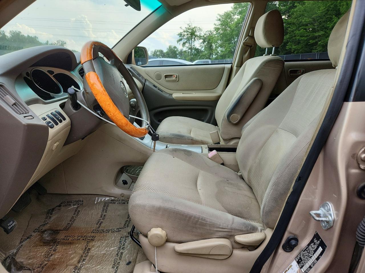 2006 Toyota Highlander Limited Gold vin: JTEDP21A360104986