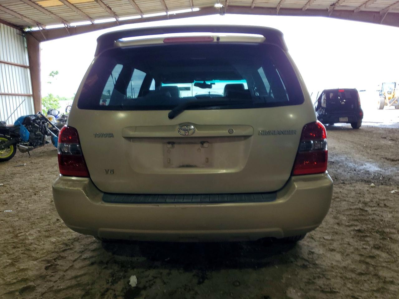 2006 Toyota Highlander Limited Tan vin: JTEDP21A360109220