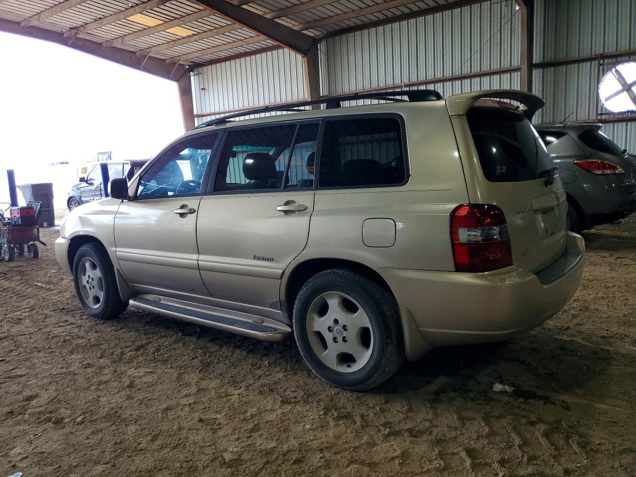 2006 Toyota Highlander Limited Tan vin: JTEDP21A360109220