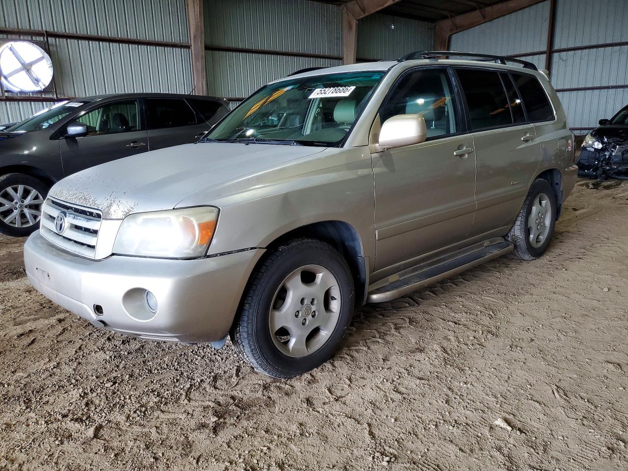 2006 Toyota Highlander Limited Tan vin: JTEDP21A360109220