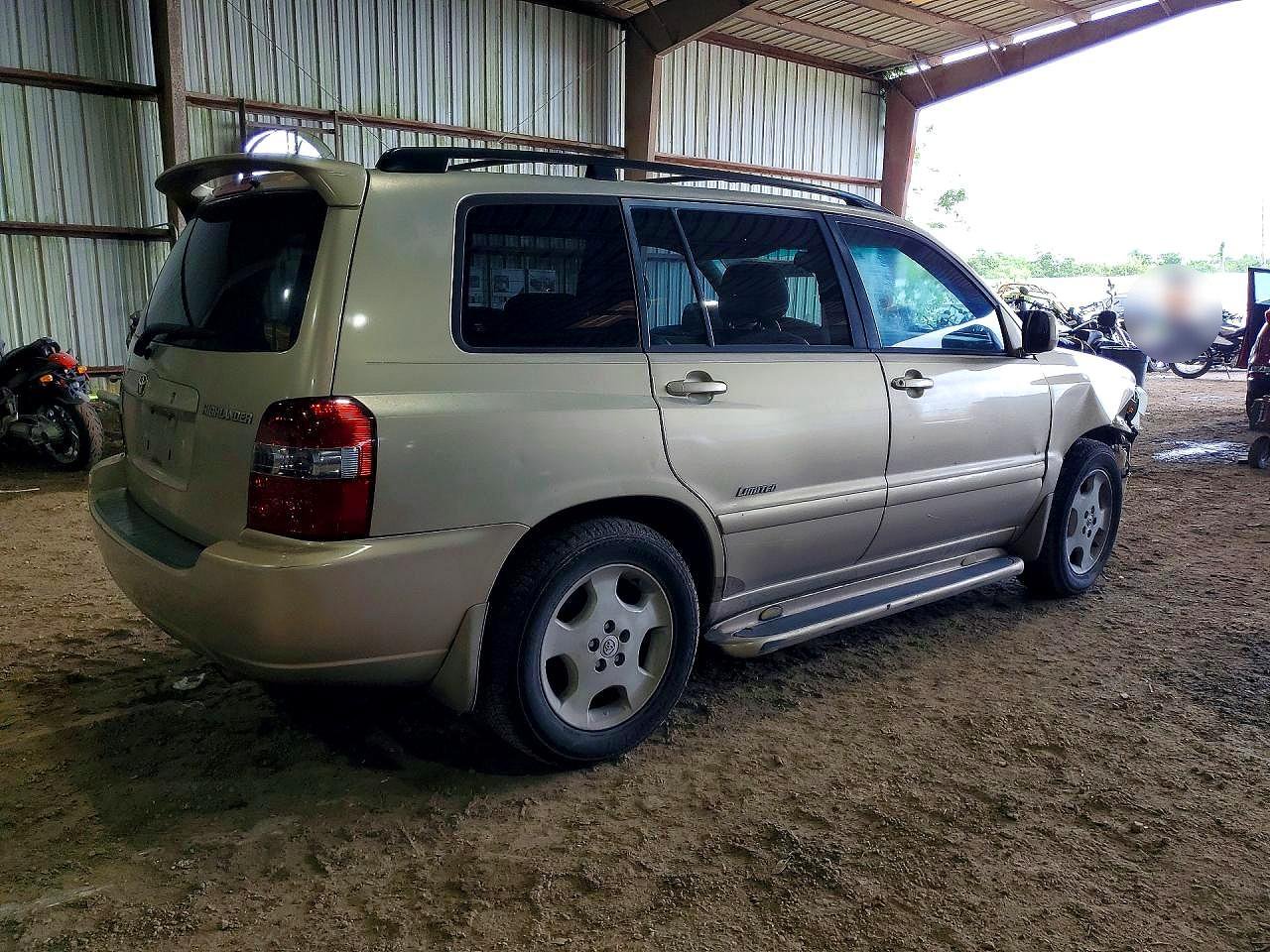 2006 Toyota Highlander Limited Tan vin: JTEDP21A360109220
