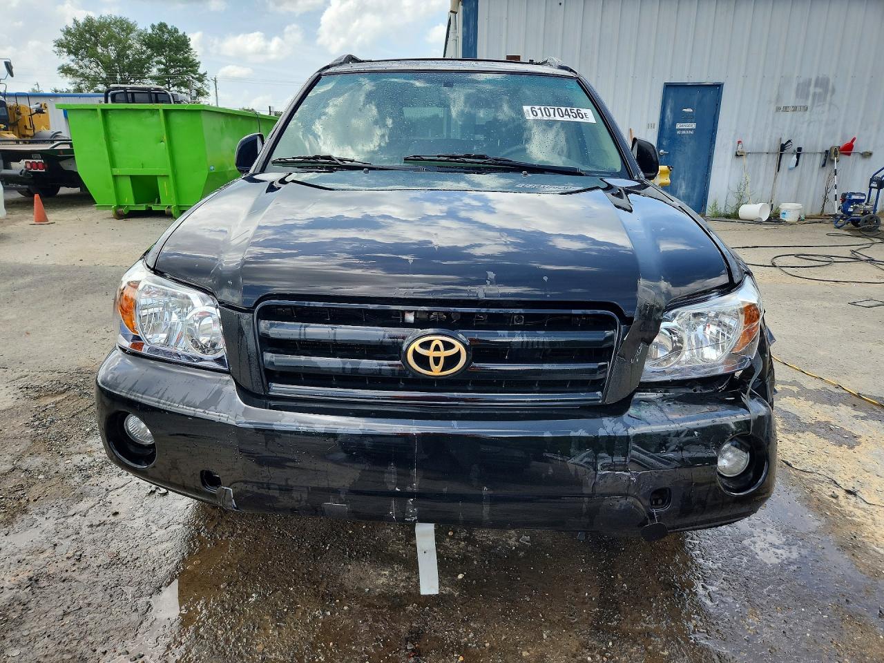 2004 Toyota Highlander Limited Black vin: JTEDP21A440003775