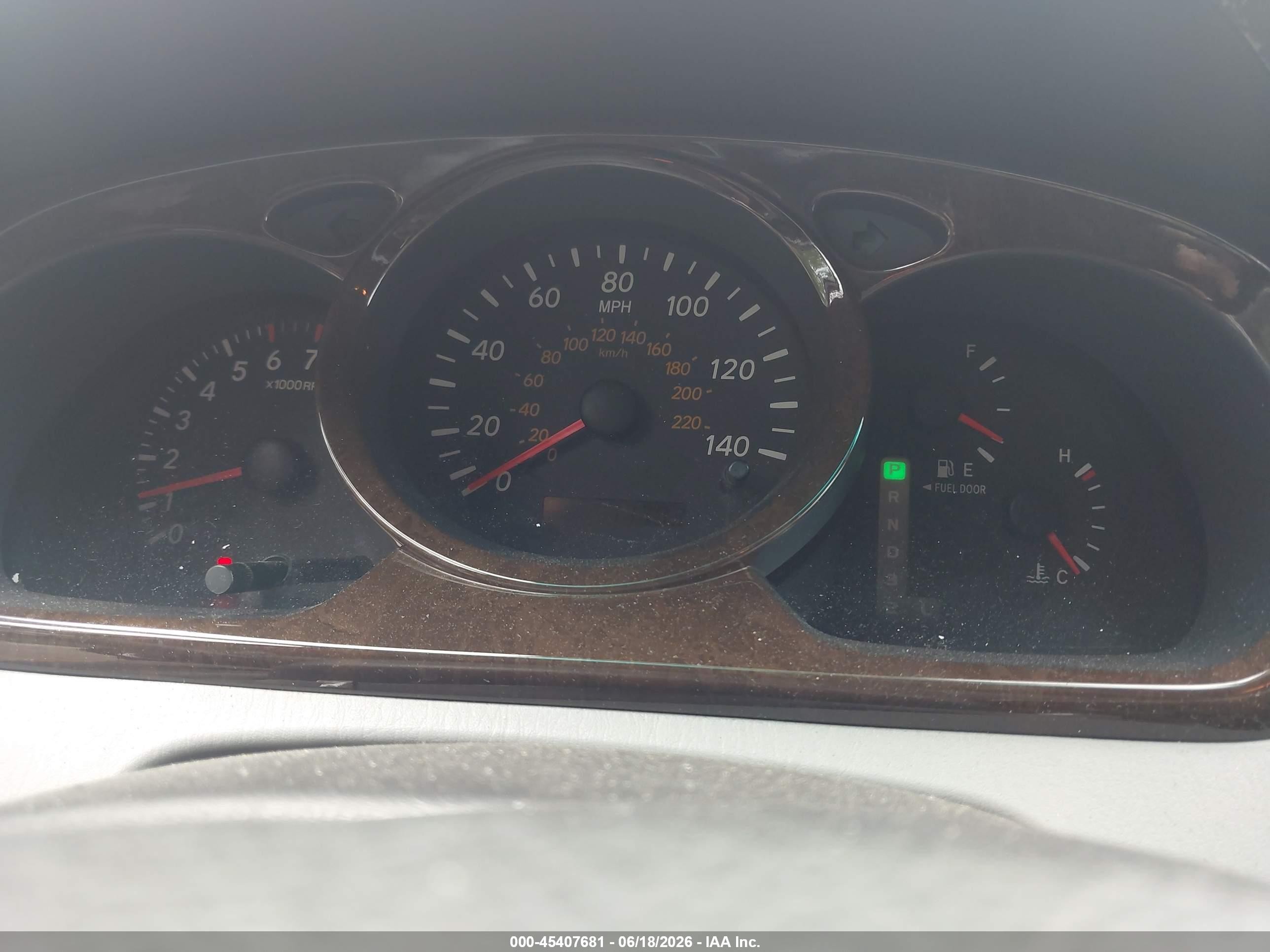 2004 Toyota Highlander V6 Red vin: JTEDP21A440006546