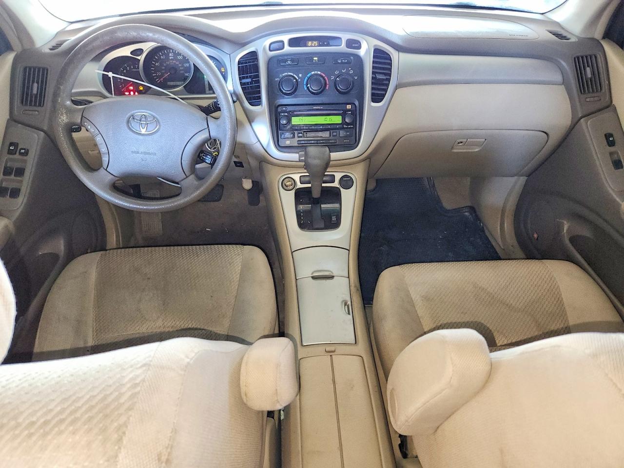 2005 Toyota Highlander Limited White vin: JTEDP21A450047258