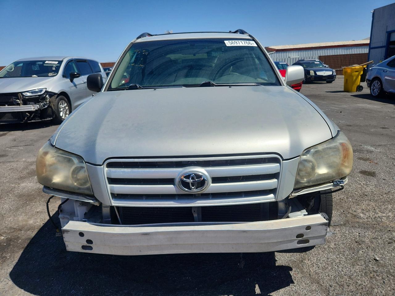 2005 Toyota Highlander Limited Gray vin: JTEDP21A450050127