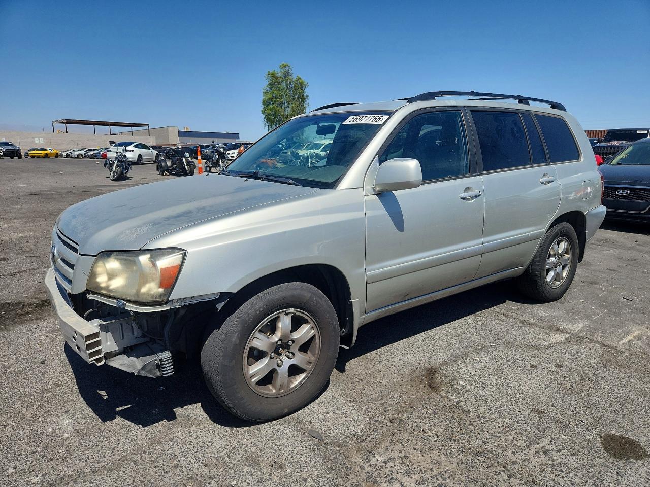 2005 Toyota Highlander Limited Gray vin: JTEDP21A450050127
