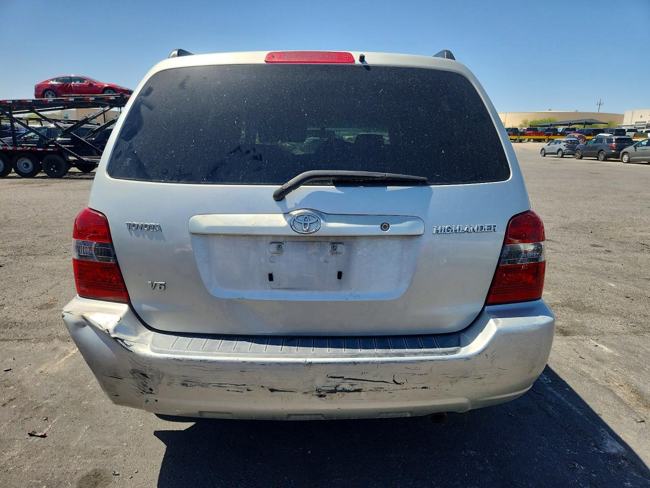 2005 Toyota Highlander Limited Gray vin: JTEDP21A450050127