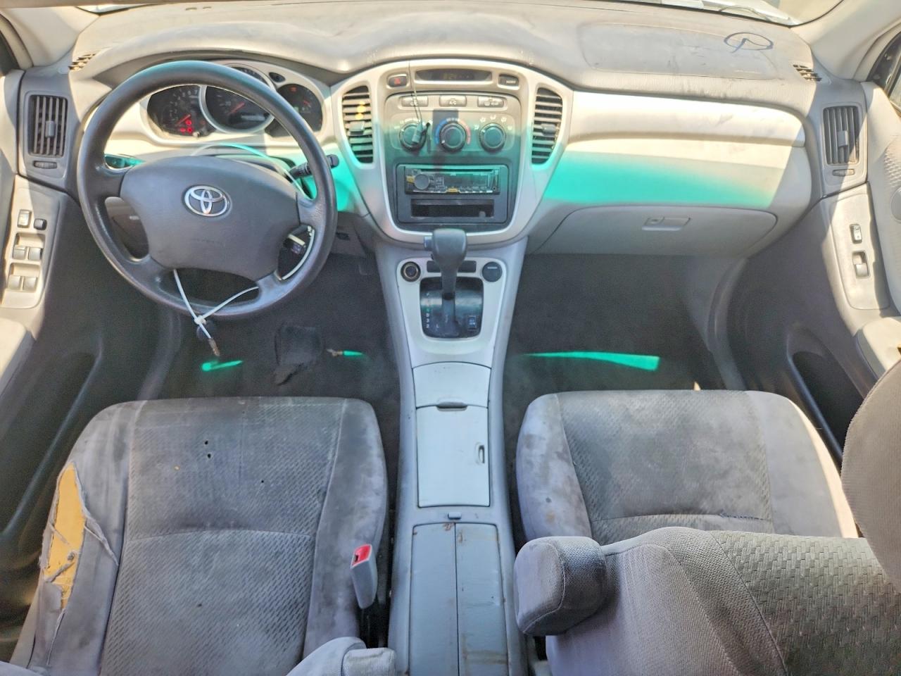 2005 Toyota Highlander Limited Gray vin: JTEDP21A450050127
