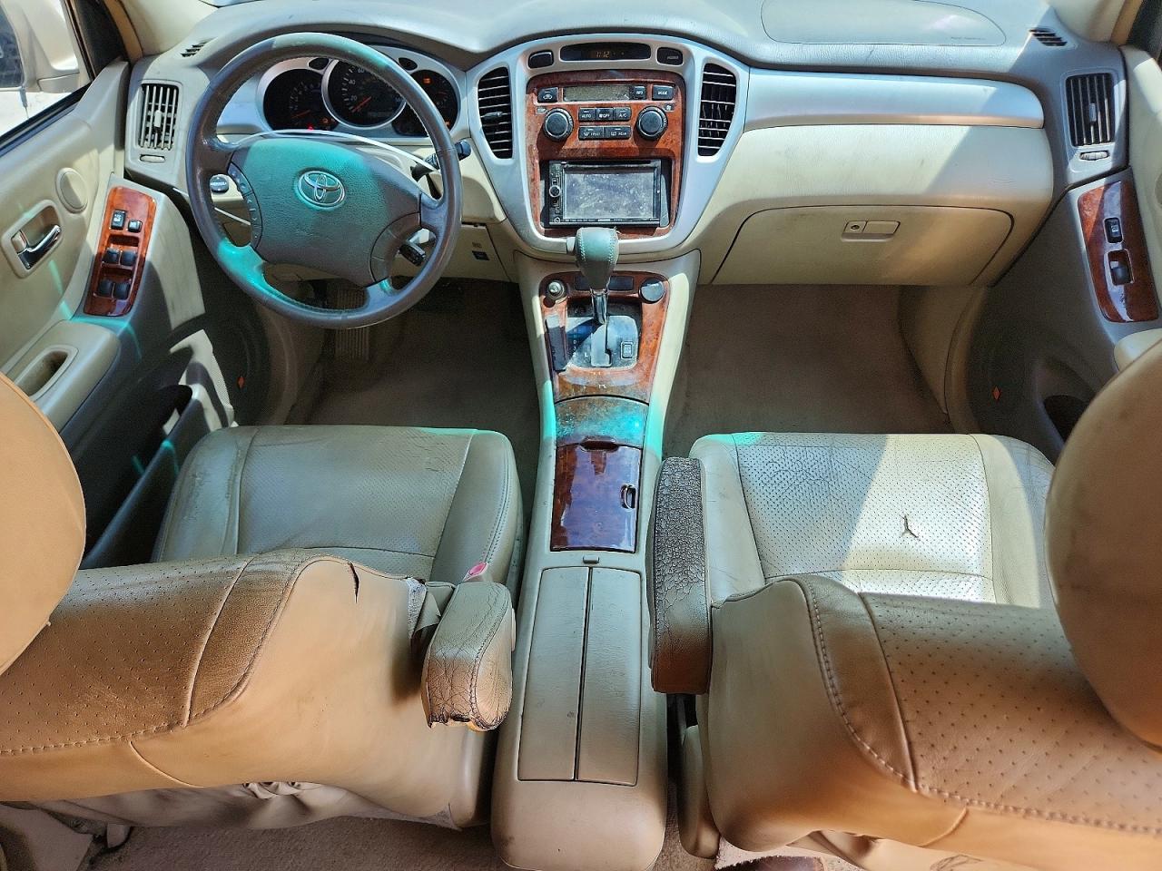2005 Toyota Highlander Limited Gold vin: JTEDP21A450050354