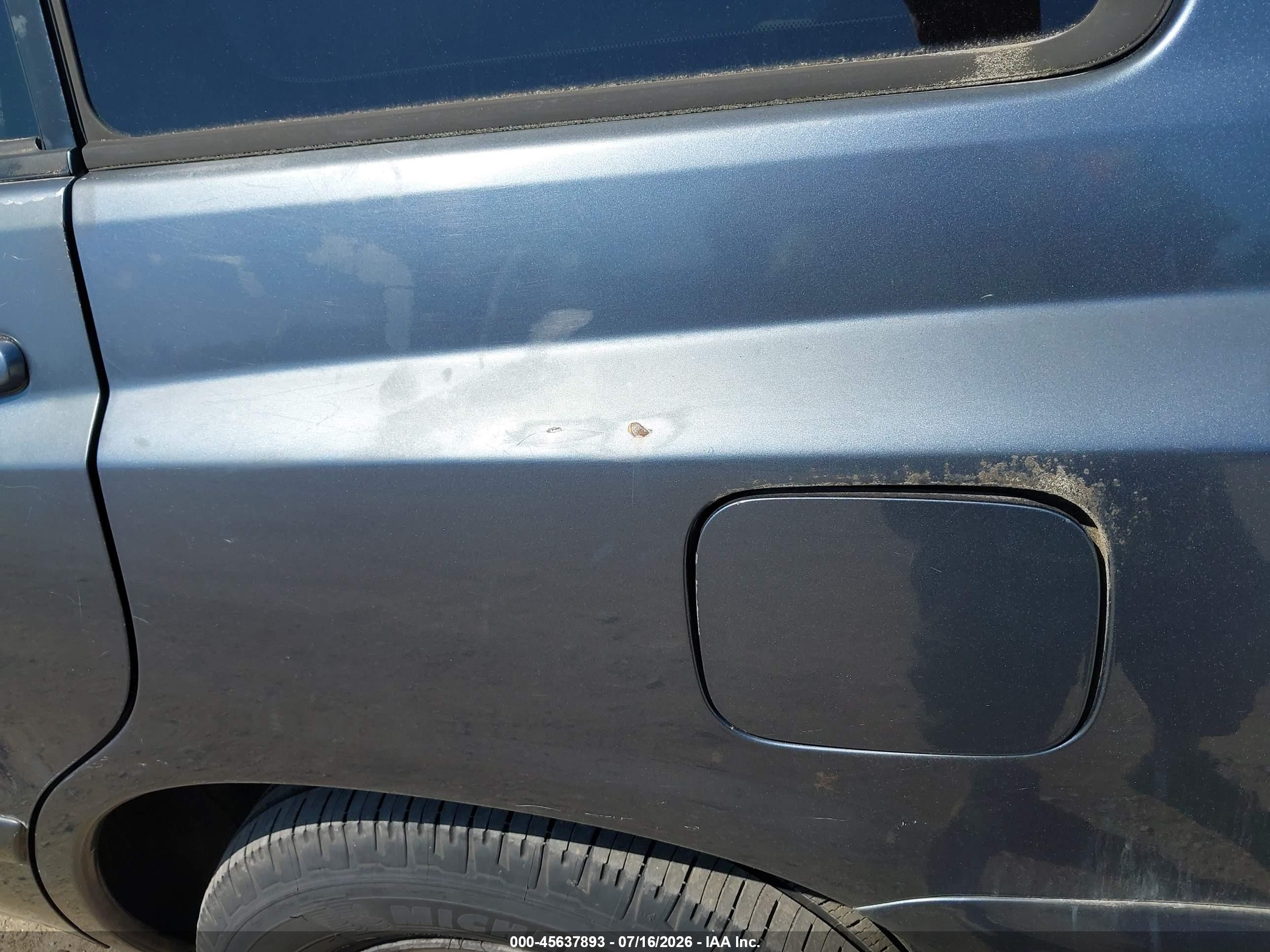 2005 Toyota Highlander V6 Blue vin: JTEDP21A450060706