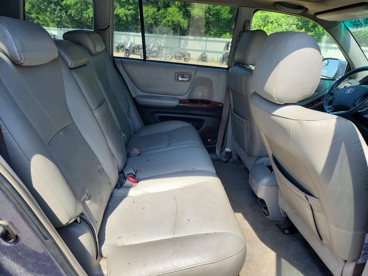 2005 Toyota Highlander Limited Blue vin: JTEDP21A450073830