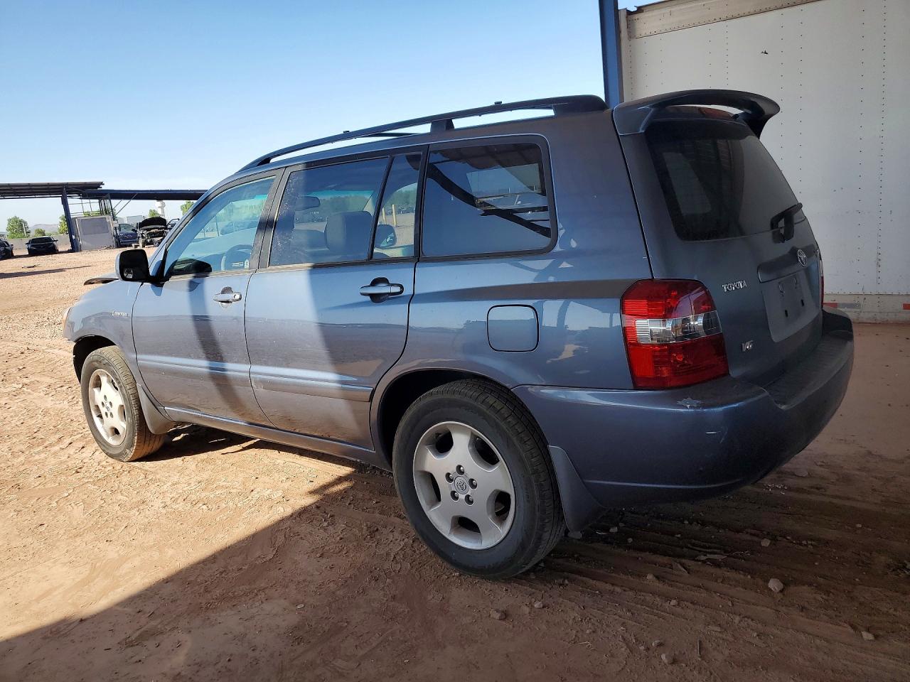 2005 Toyota Highlander Limited Gray vin: JTEDP21A450080678