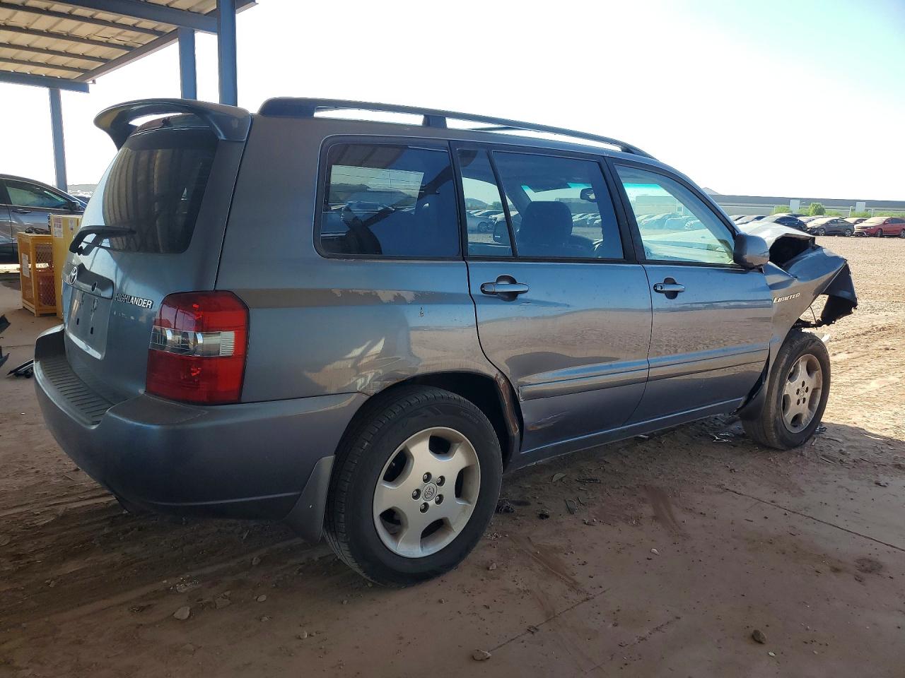 2005 Toyota Highlander Limited Gray vin: JTEDP21A450080678
