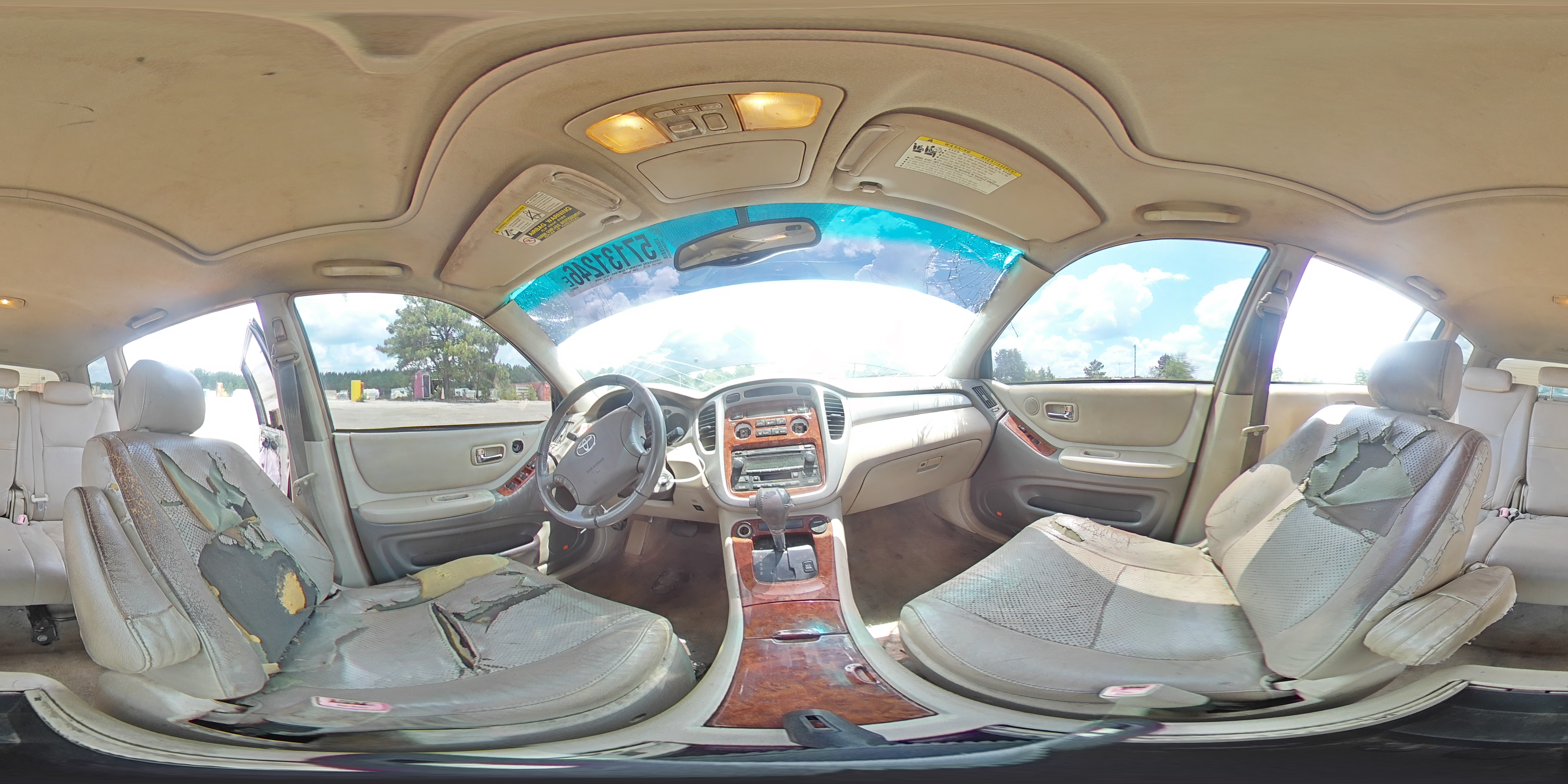 2005 Toyota Highlander Limited Black vin: JTEDP21A450081331